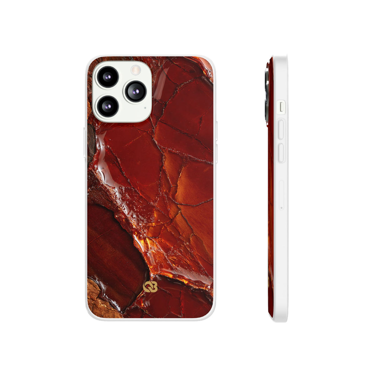 Amber Embrace · Lite Phone Case for iPhone · Brown