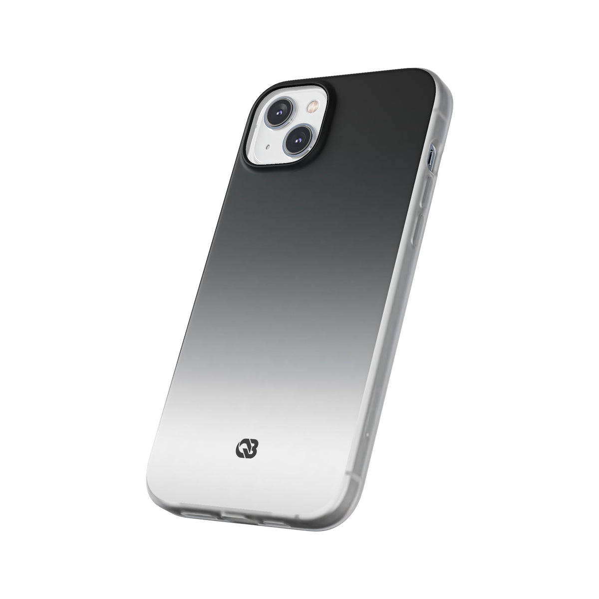 Noir Ombre Fade · Lite Phone Case for iPhone · Black