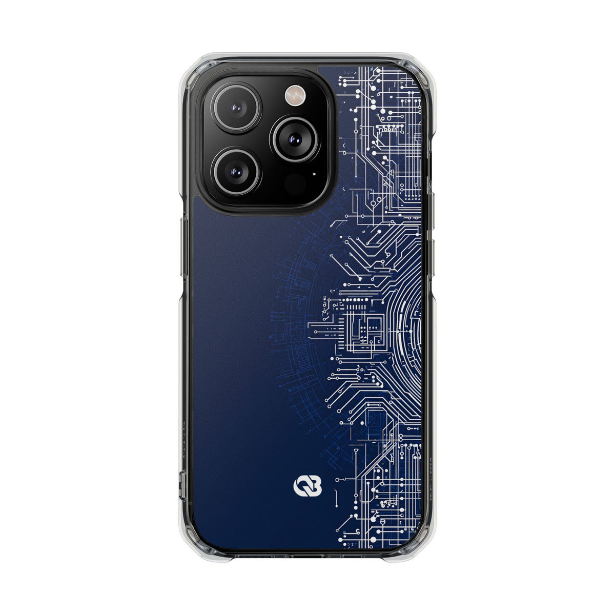 Blue Impact MagSafe Phone Case for iPhone - Cobalt Circuit Logic