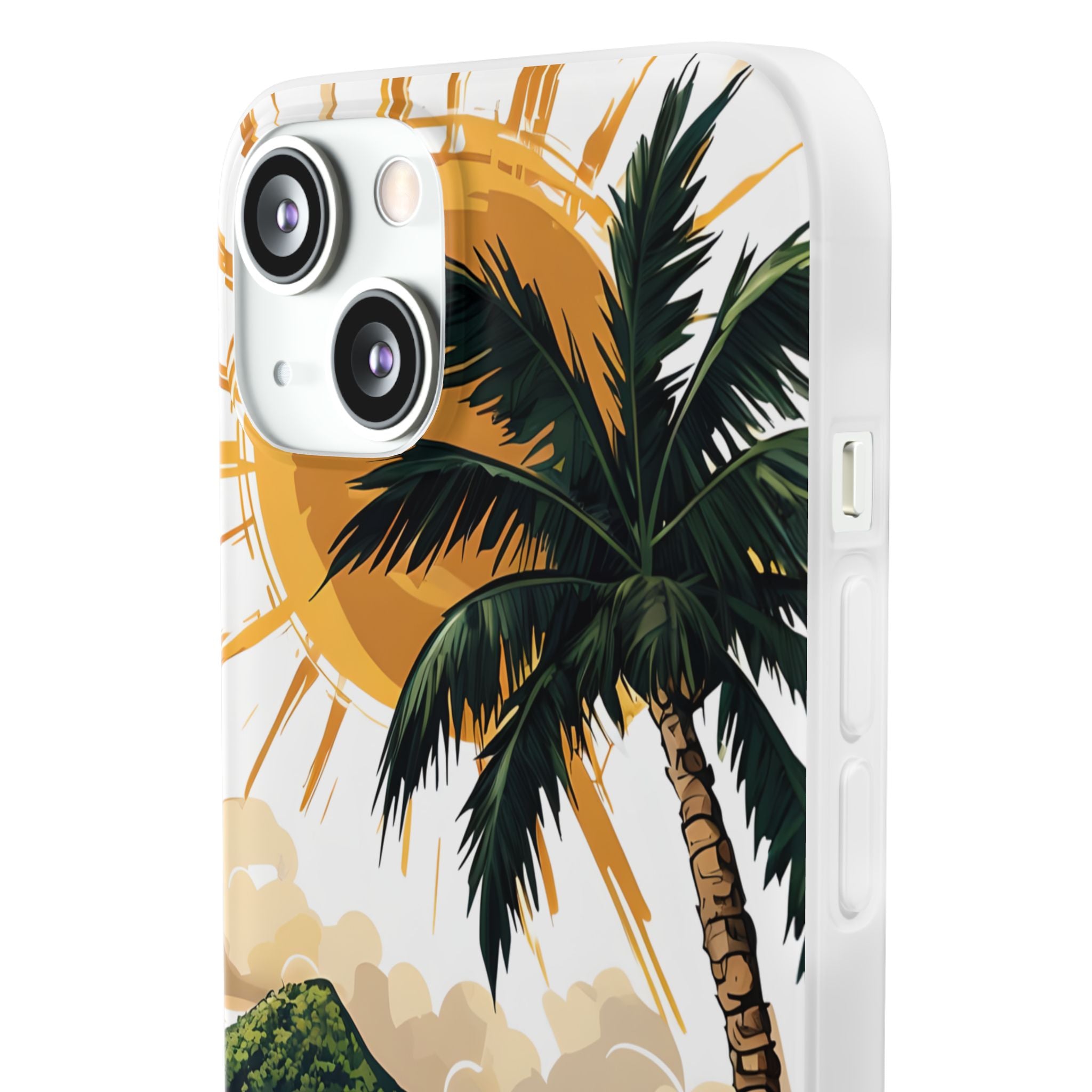 Sunny Palm Breeze iPhone 13 - Soft