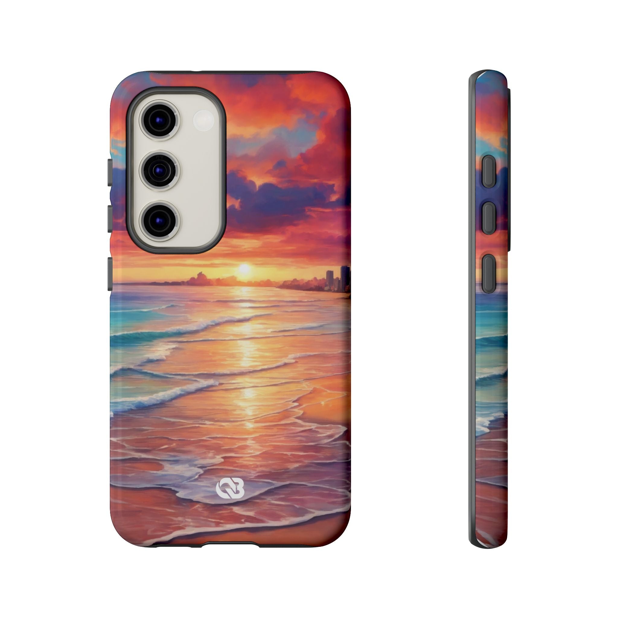 Crimson Shore Horizon · Tough Phone Case for Samsung