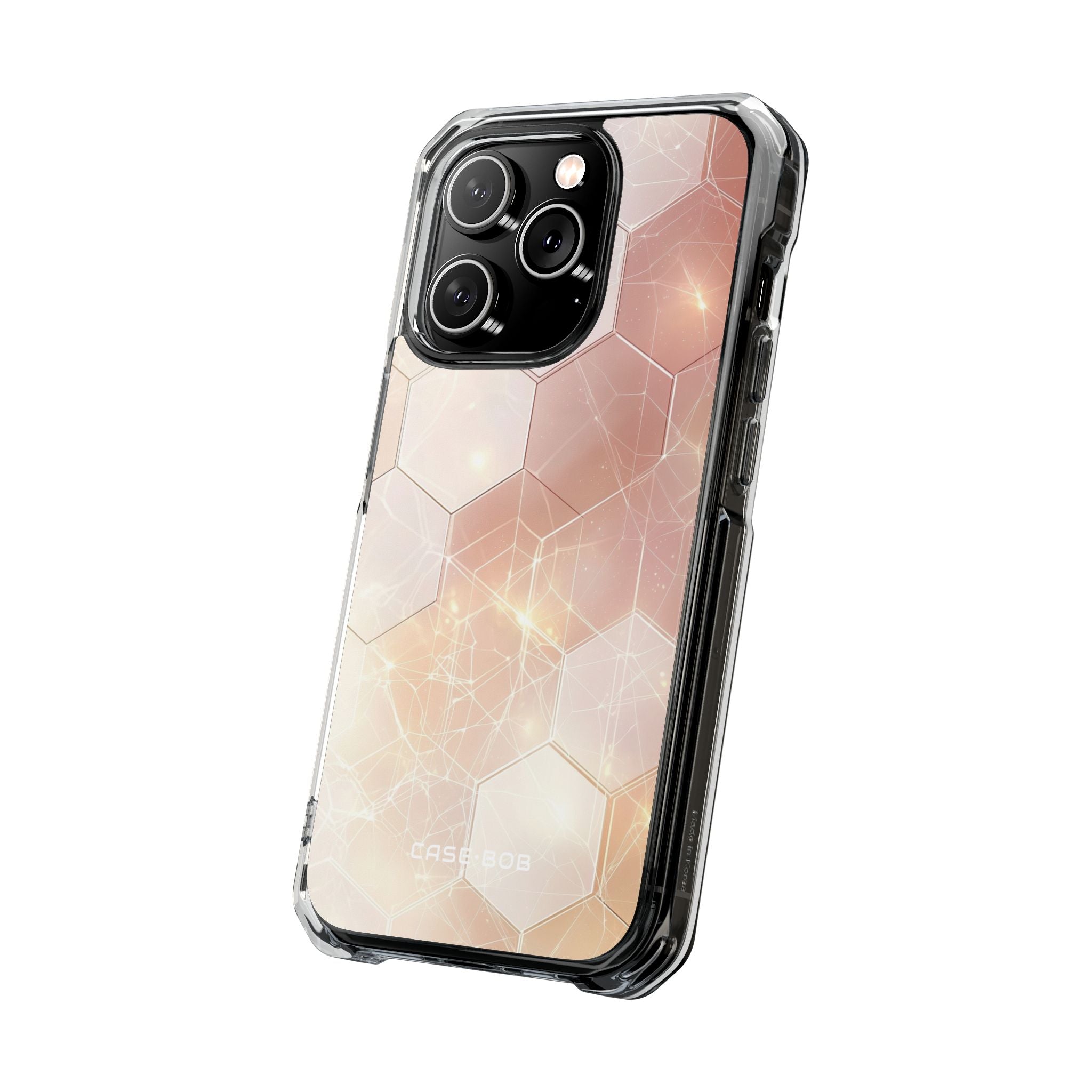 Honeycomb Glow iPhone 14 Pro Case - Impact