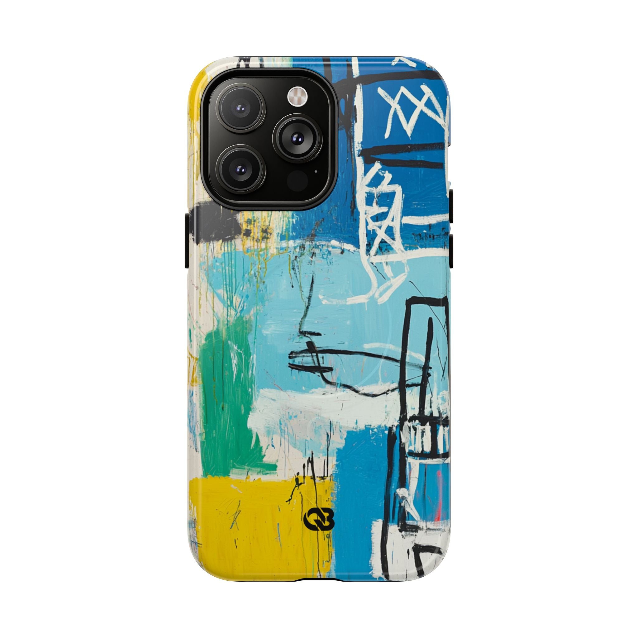 Azure Urban Scribble · Tough+ Phone Case for iPhone · Magsafe