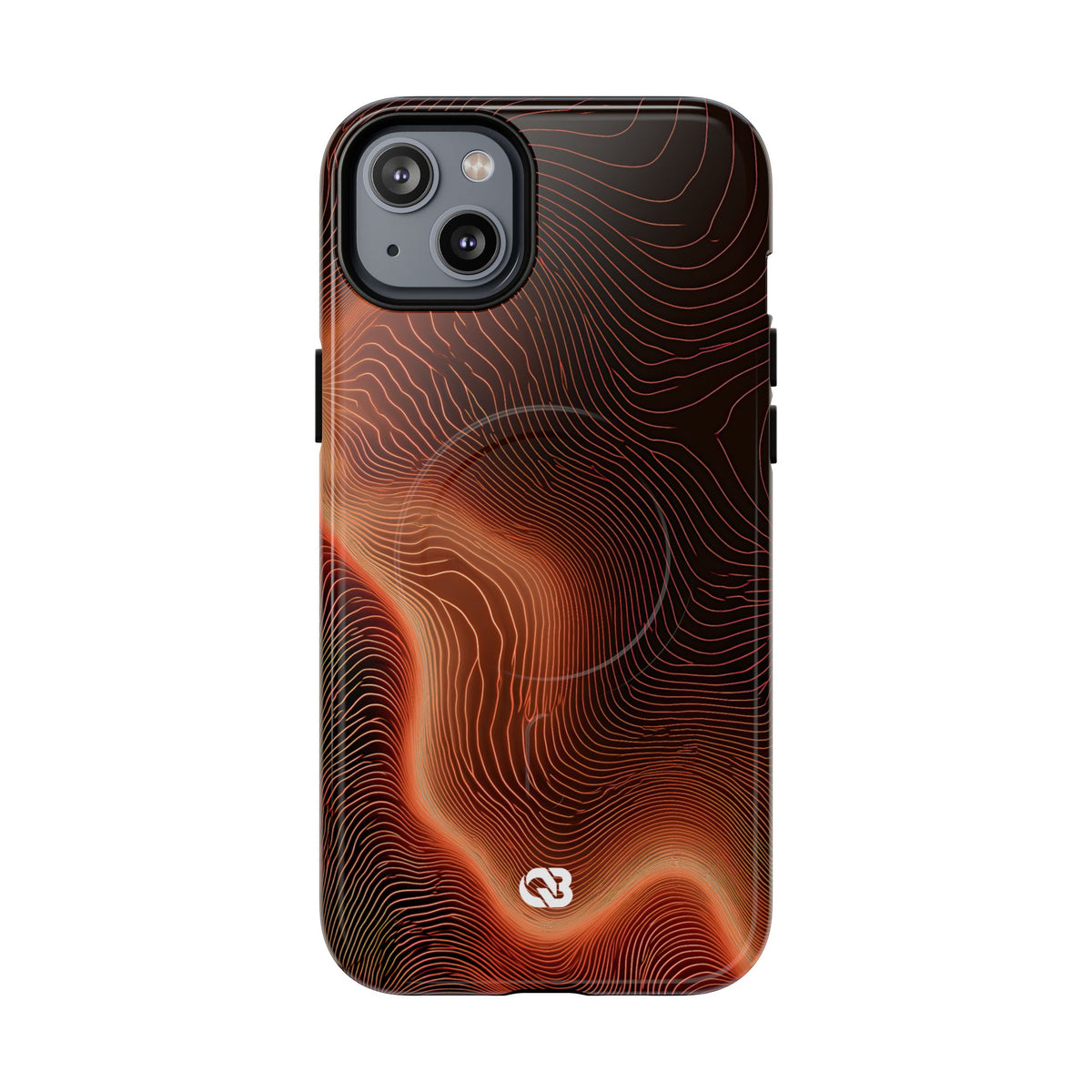 Caldera Ridge · Tough 2.0 Magnetic Phone Case for iPhone · Orange
