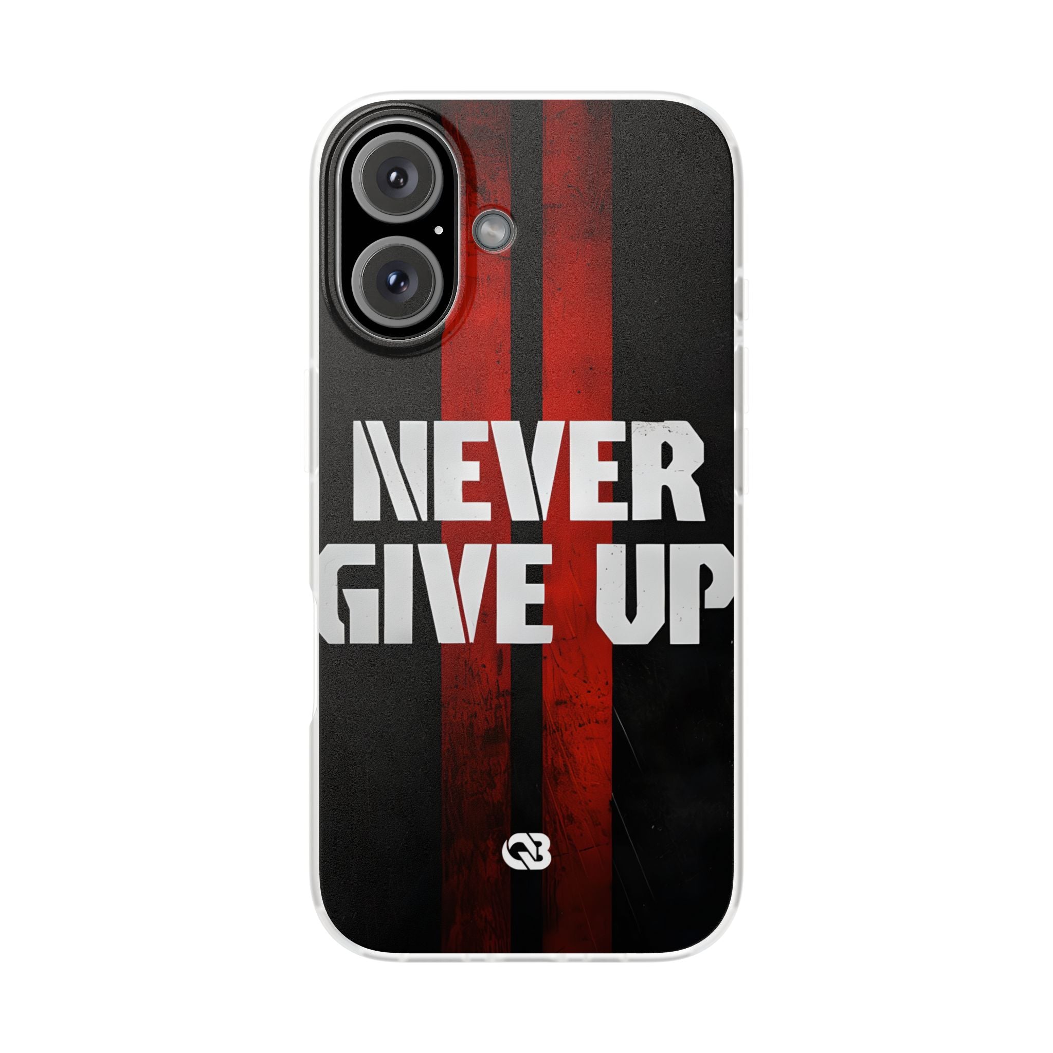 Crimson Grit Resolve · Soft Custodia per iPhone