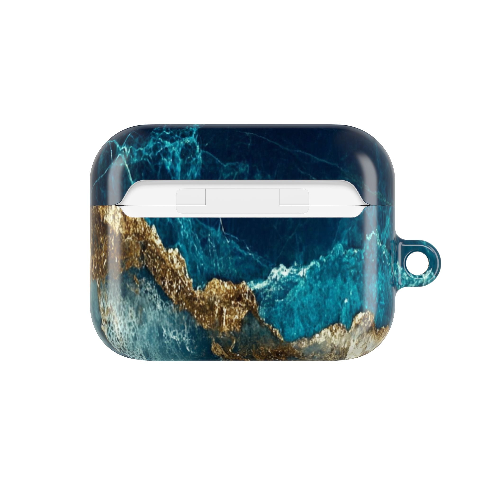 Golden Fracture Teal - AirPods Cover