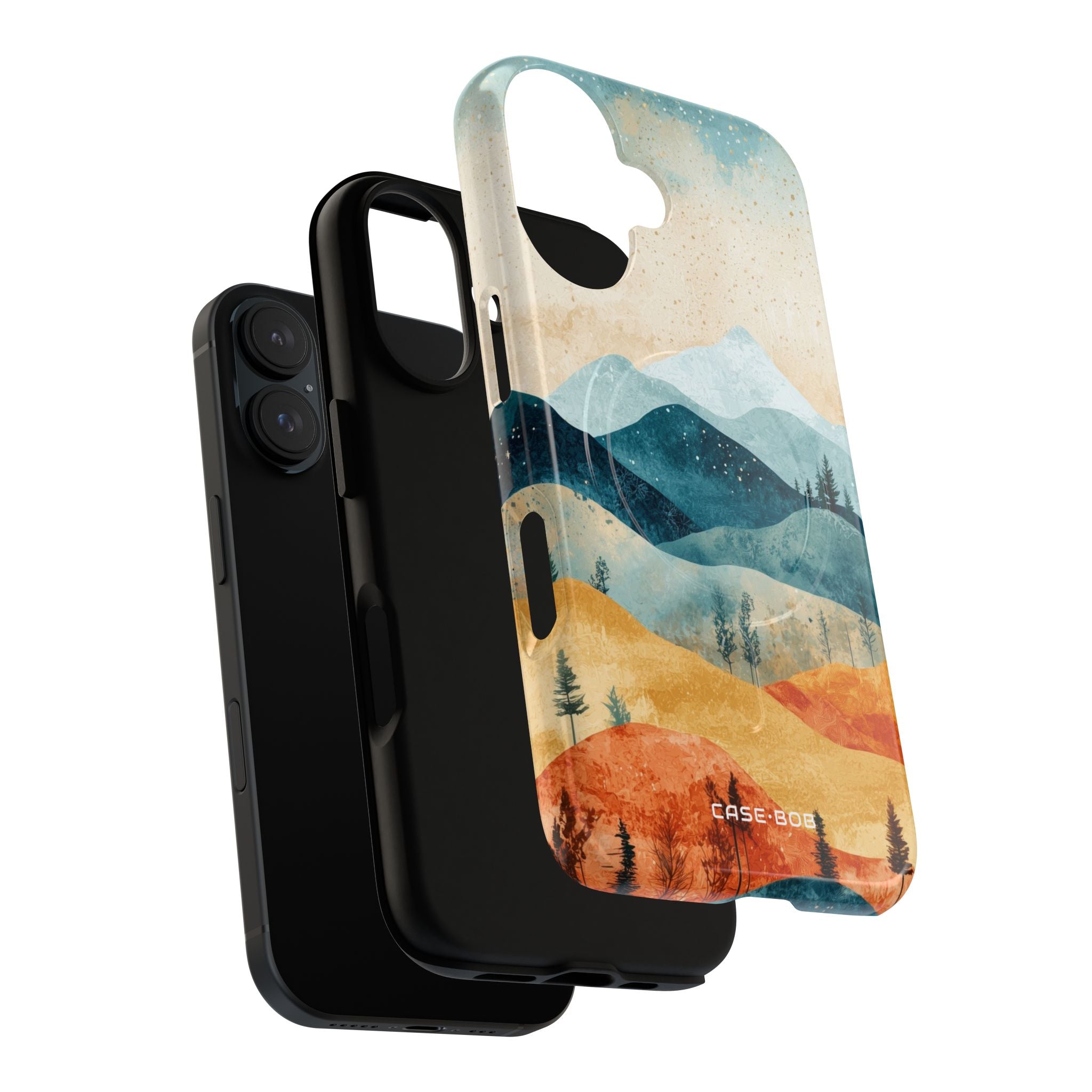 Moonlit Mountains iPhone 16 Case - Tough+