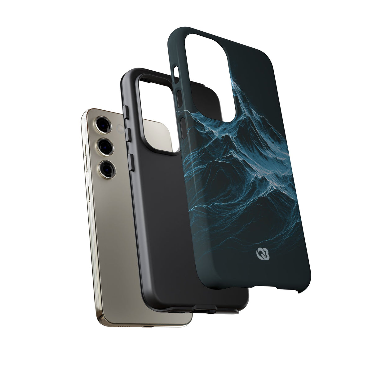 Nordic Frost Peak · Tough Phone Case for Samsung · Blue