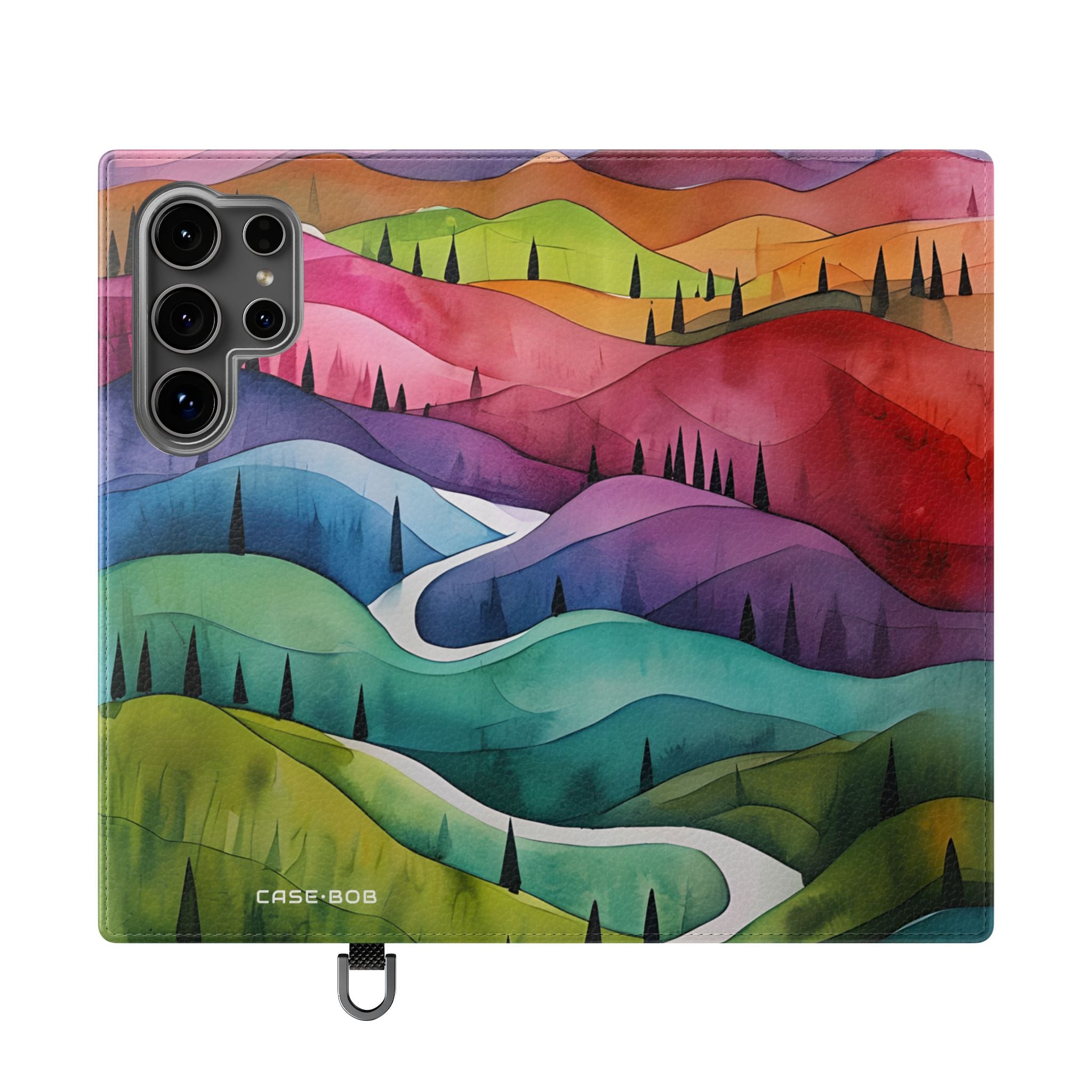 White Pathway - Samsung S24 Ultra Case - Wallet