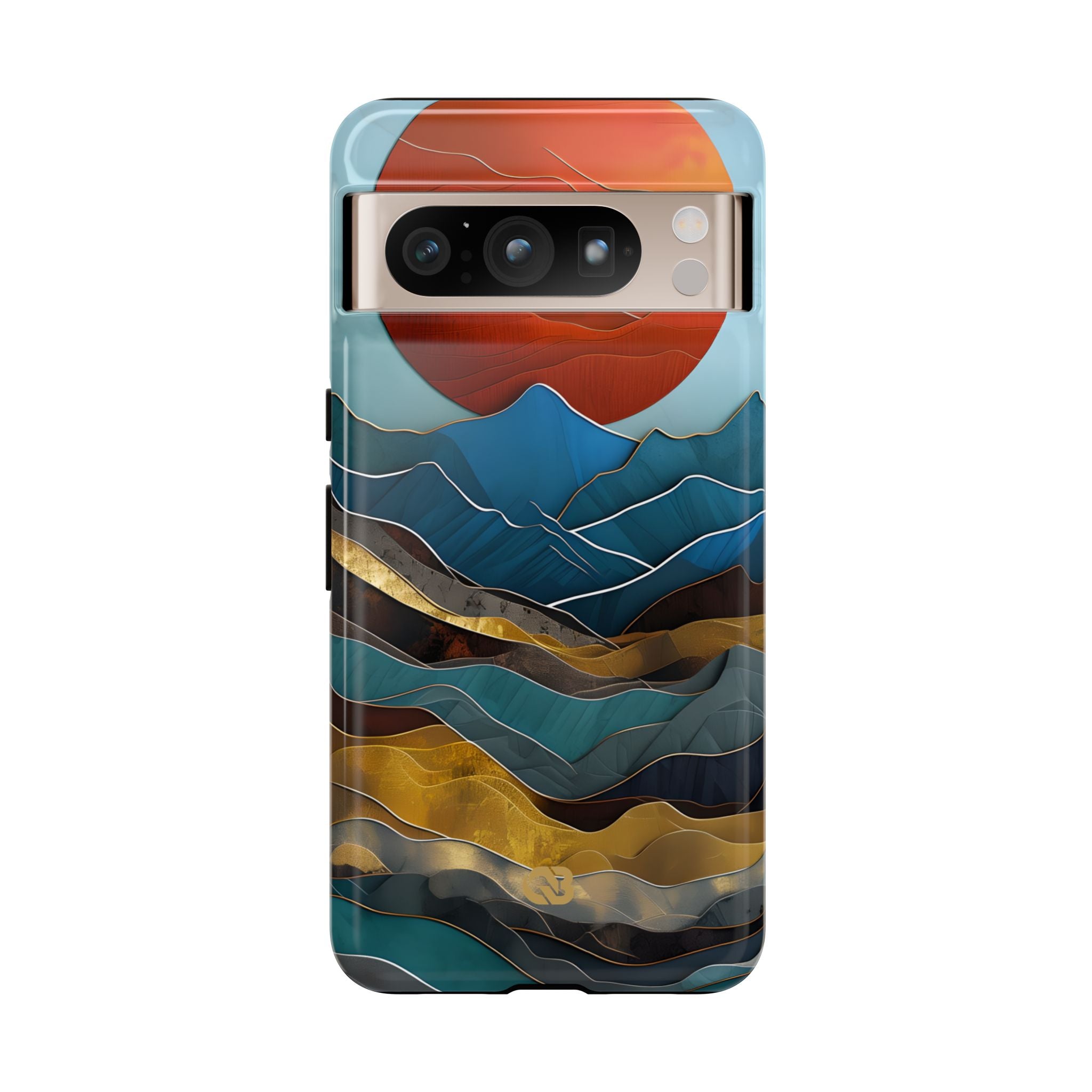Molten Sun Peaks · Tough Phone Case for Google Pixel