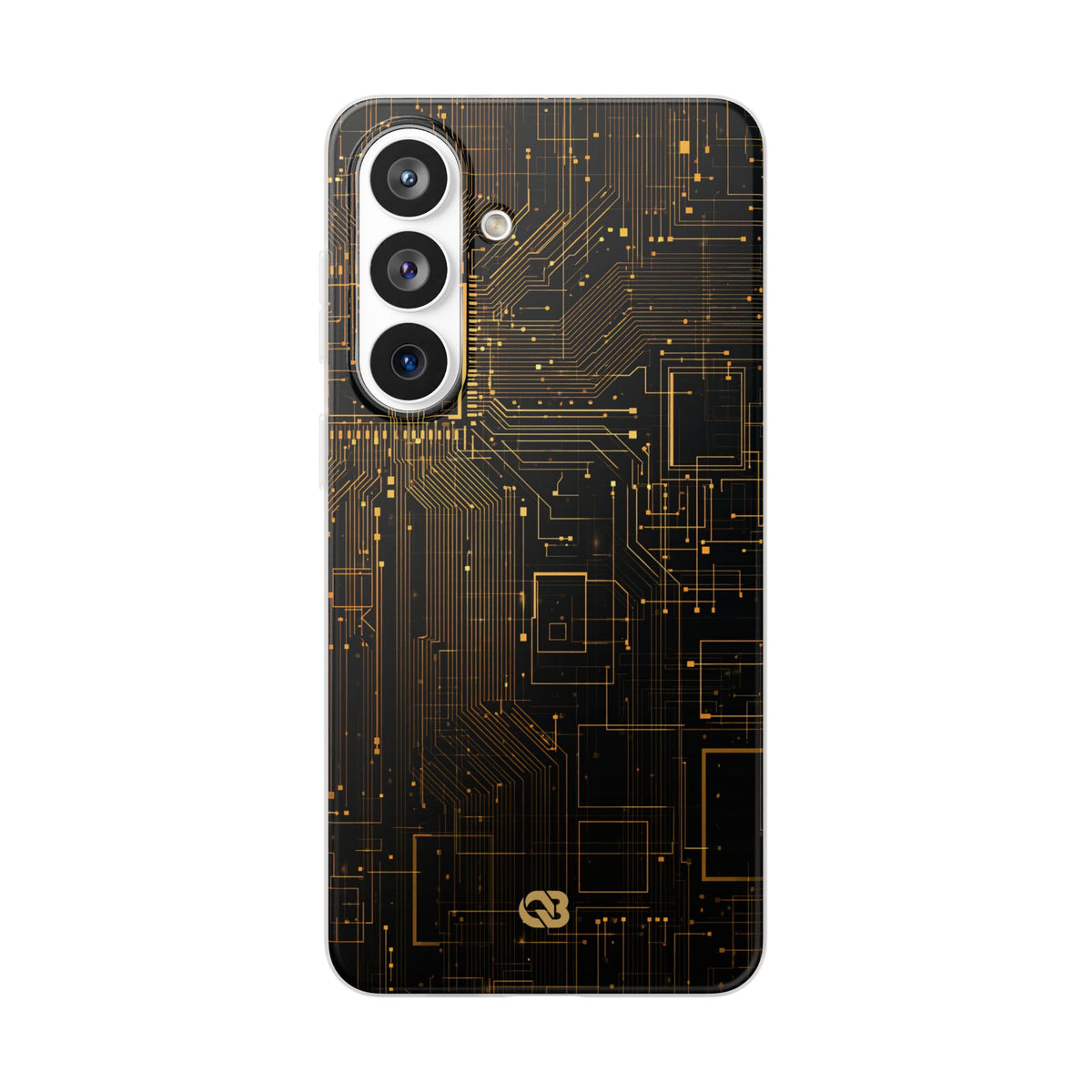Gold Lite Phone Case for Samsung - Amber Core Mainframe