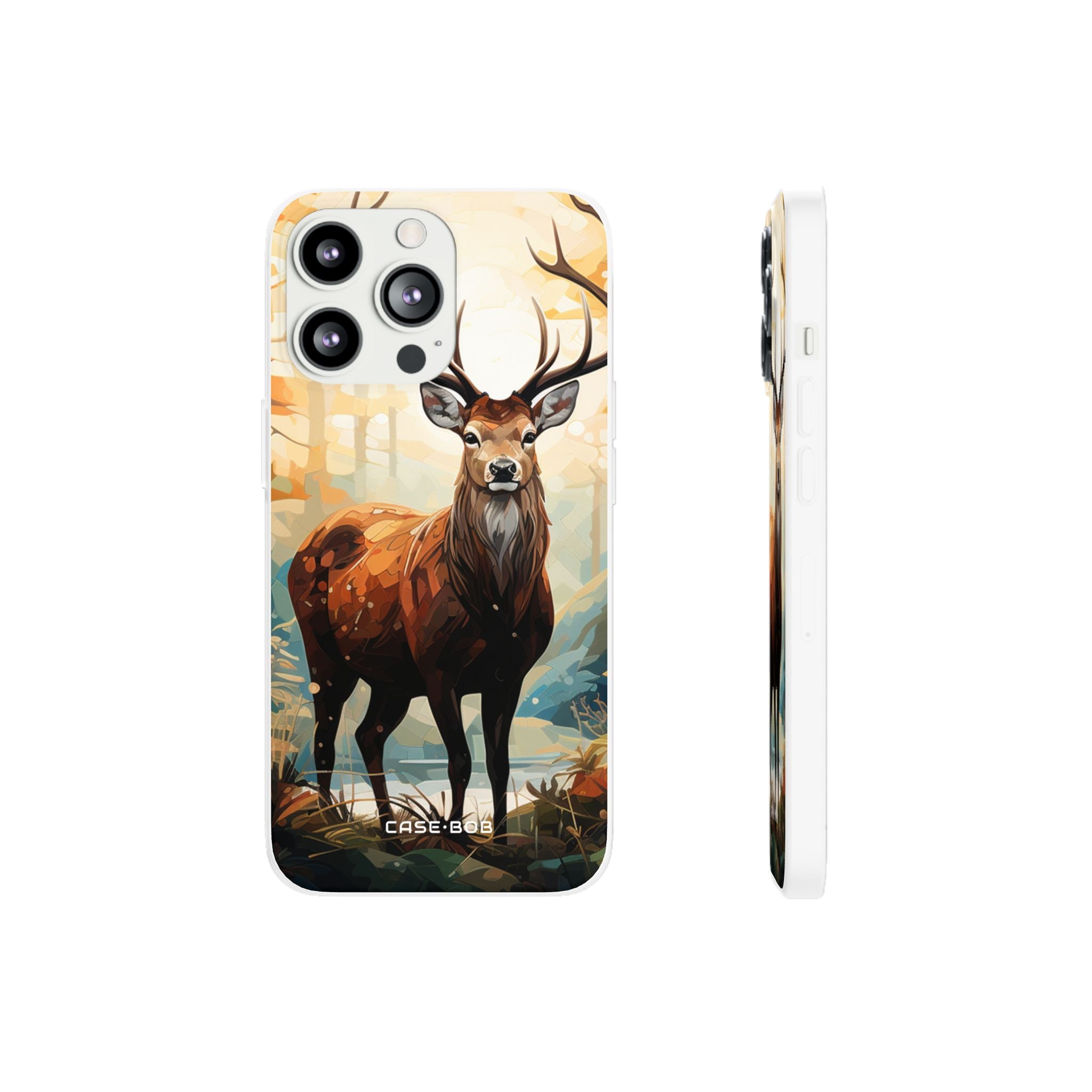 Glowing Stag iPhone 13 Pro - Soft - CASE•BOB