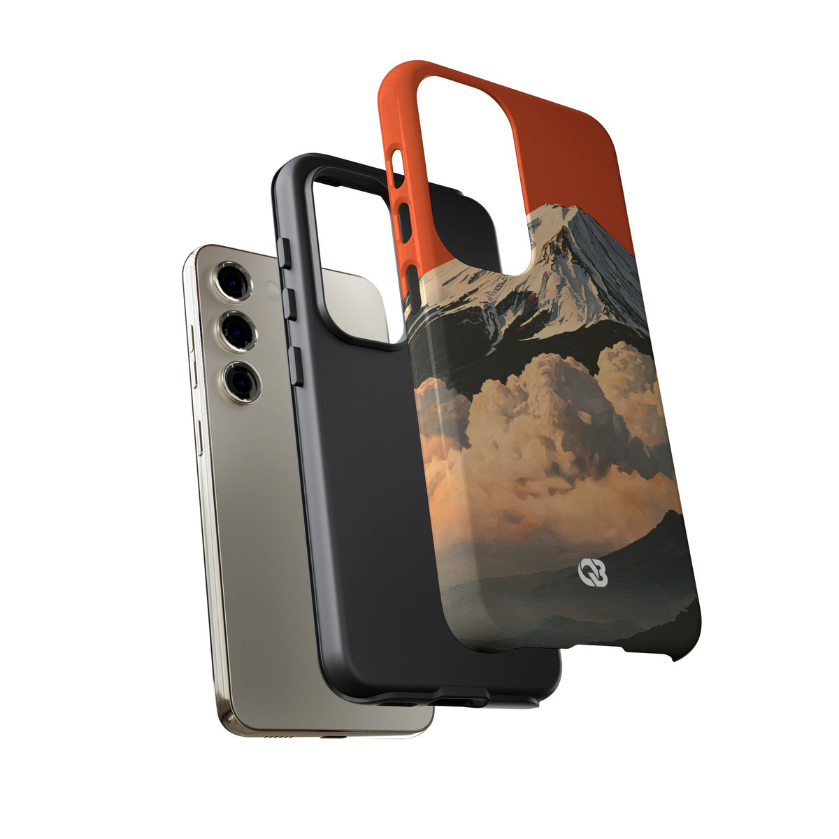 Sacred Peak Fuji · Tough Phone Case for Samsung · Orange