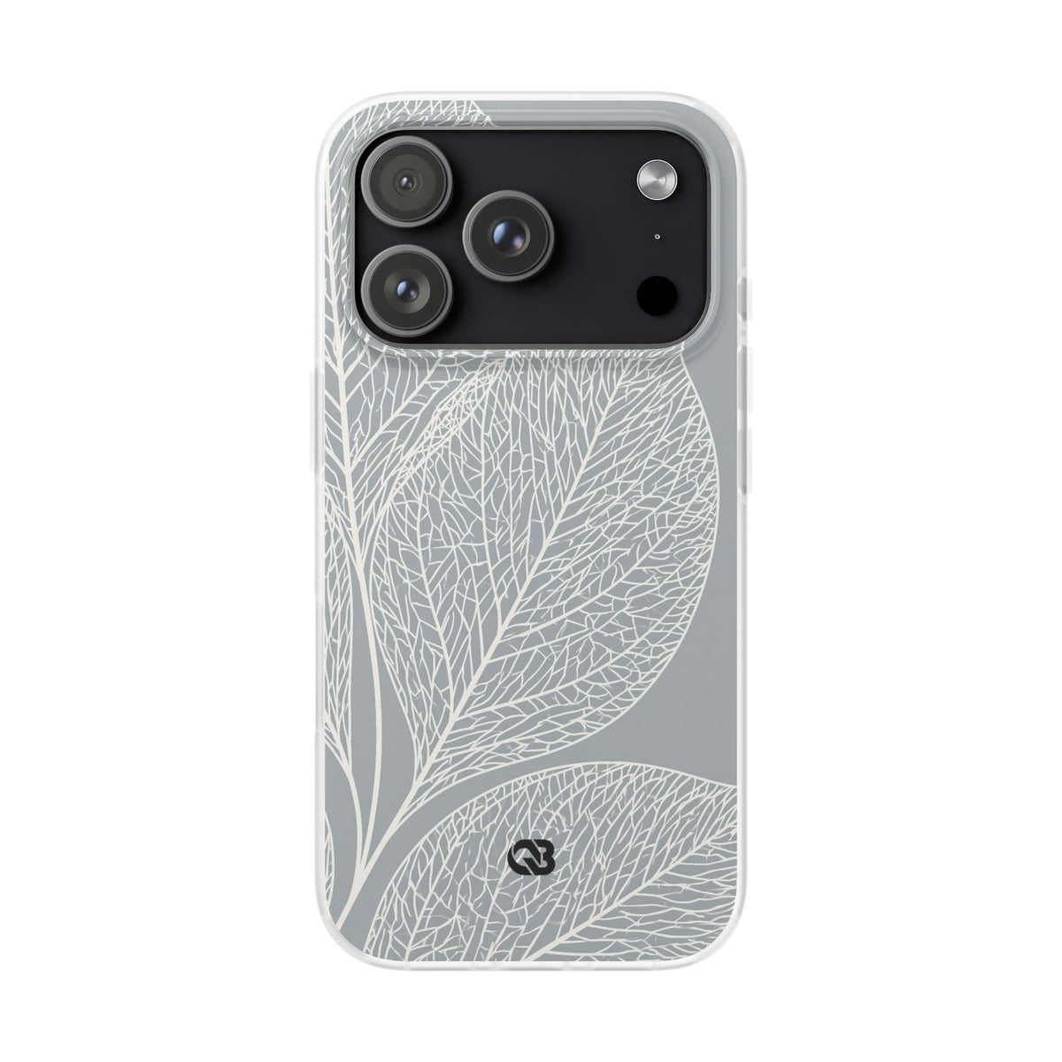Minimal Leaf Skeleton · Lite Phone Case for iPhone · Grey