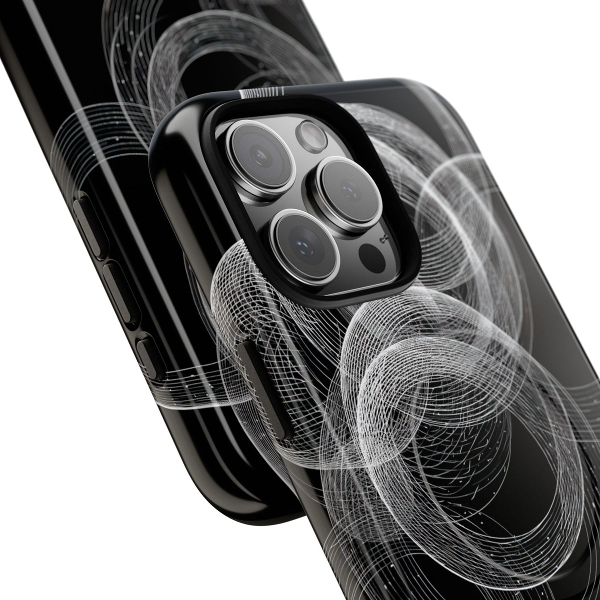 Orbital Resonance · Tough 2.0 Magnetic Phone Case for iPhone · Black