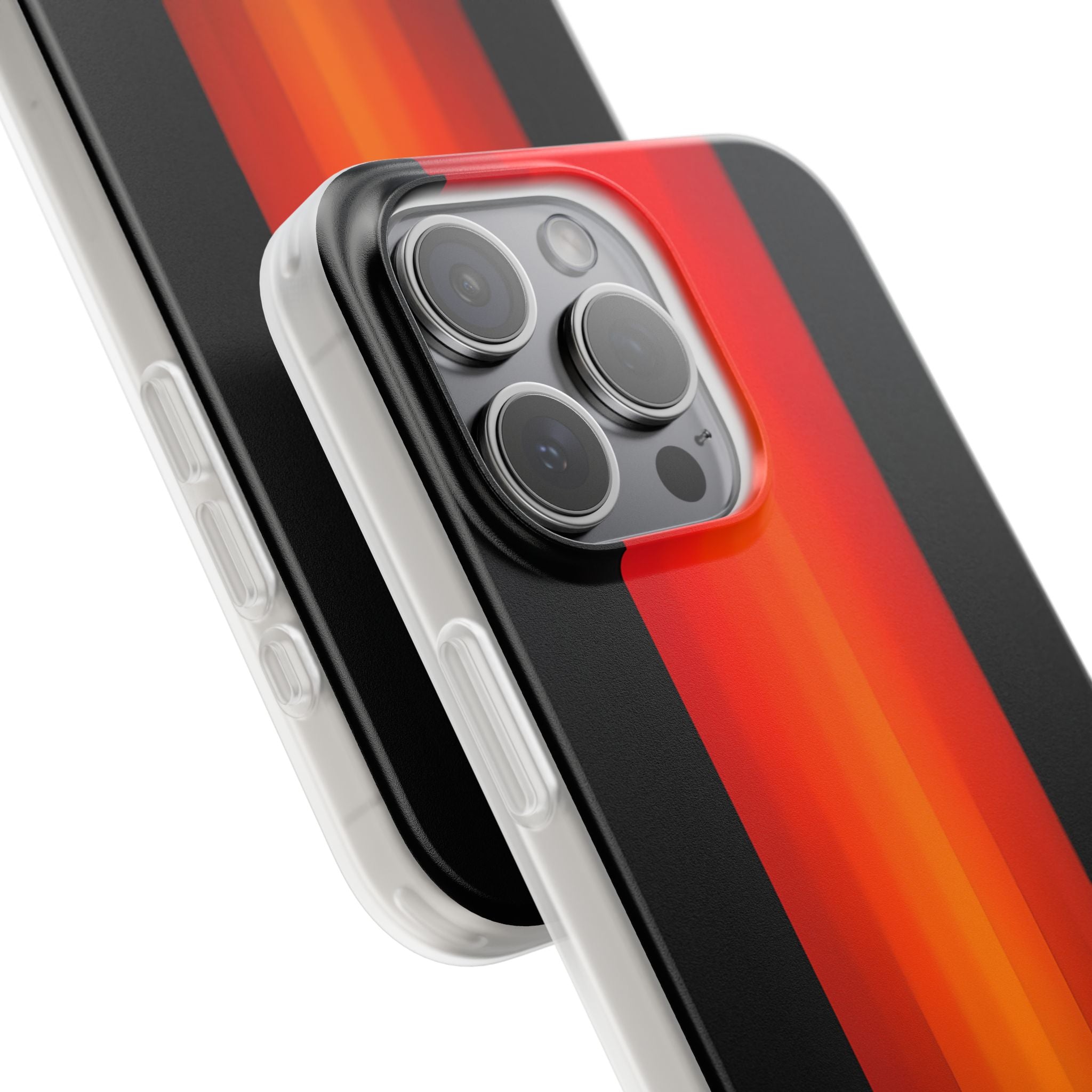 Crimson Column iPhone 15 Pro Max Case - Soft