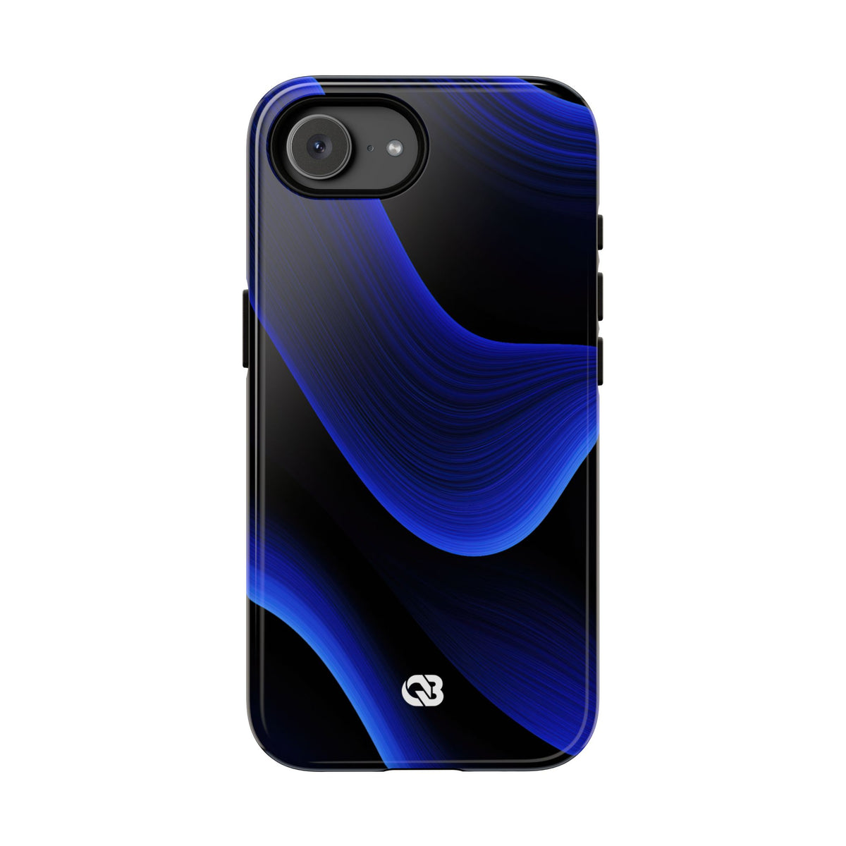 Cobalt Ridge Waves · Tough Phone Case for iPhone · Blue