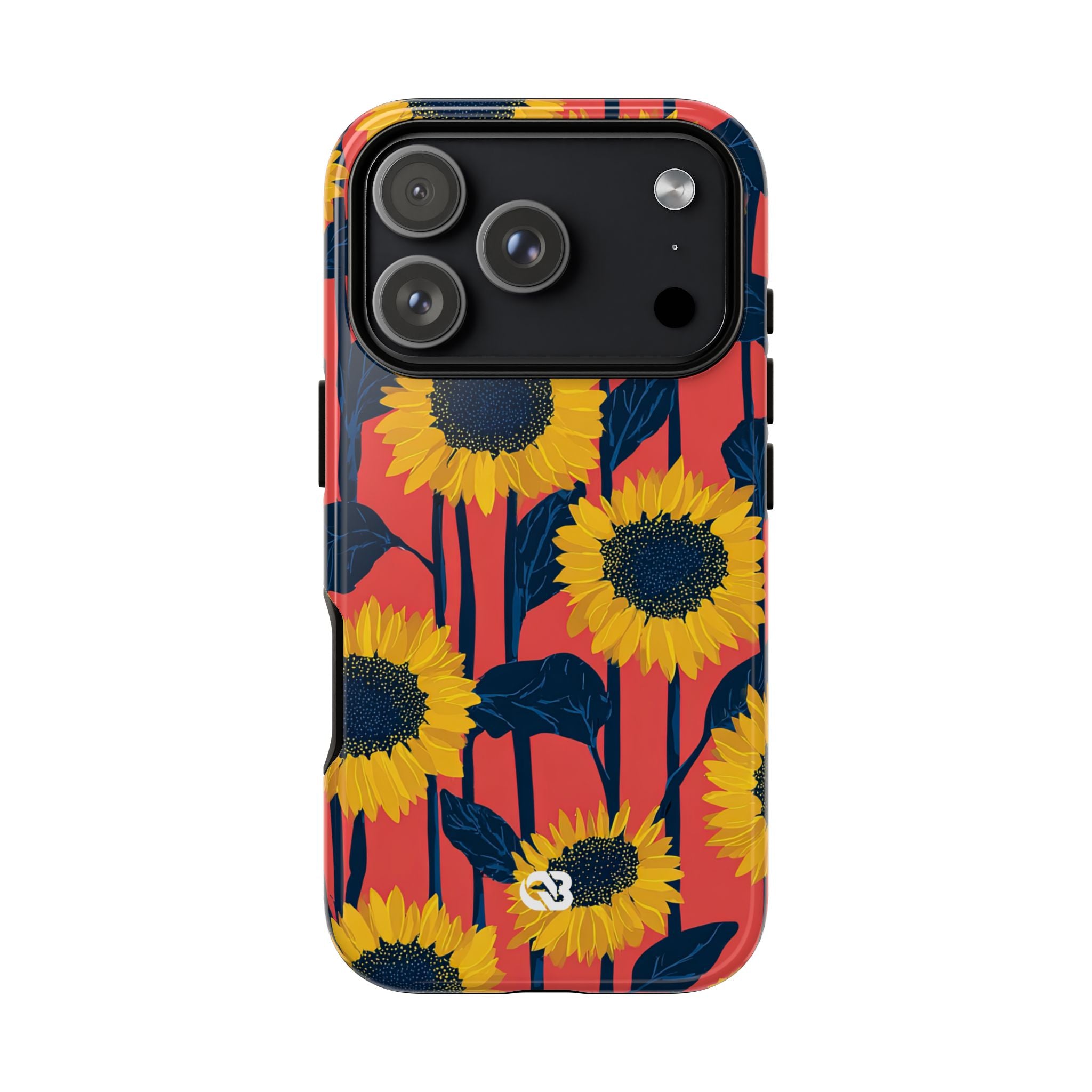 Solar Navy Bloom · Tough Phone Case for iPhone