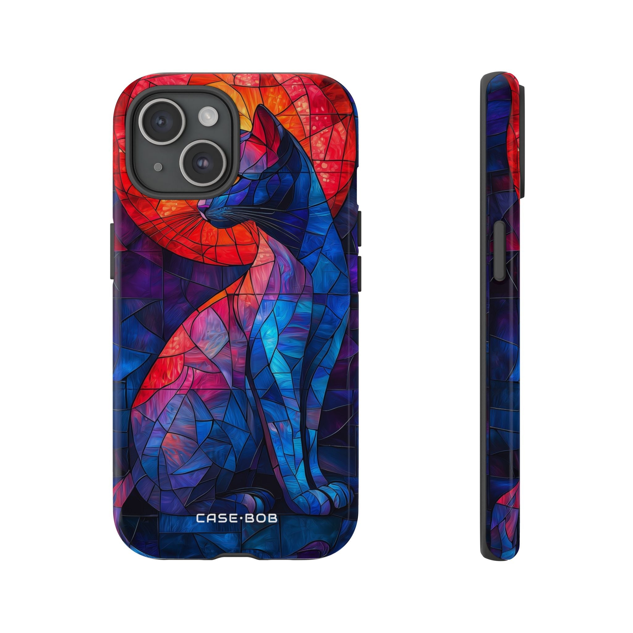 Celestial Cat iPhone 15 Skal - Tough