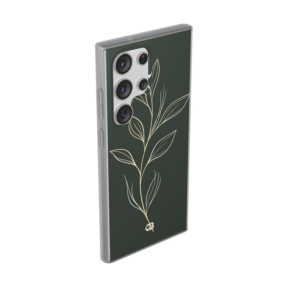 Minimal Botanical Stem · Lite Phone Case for Samsung · Green