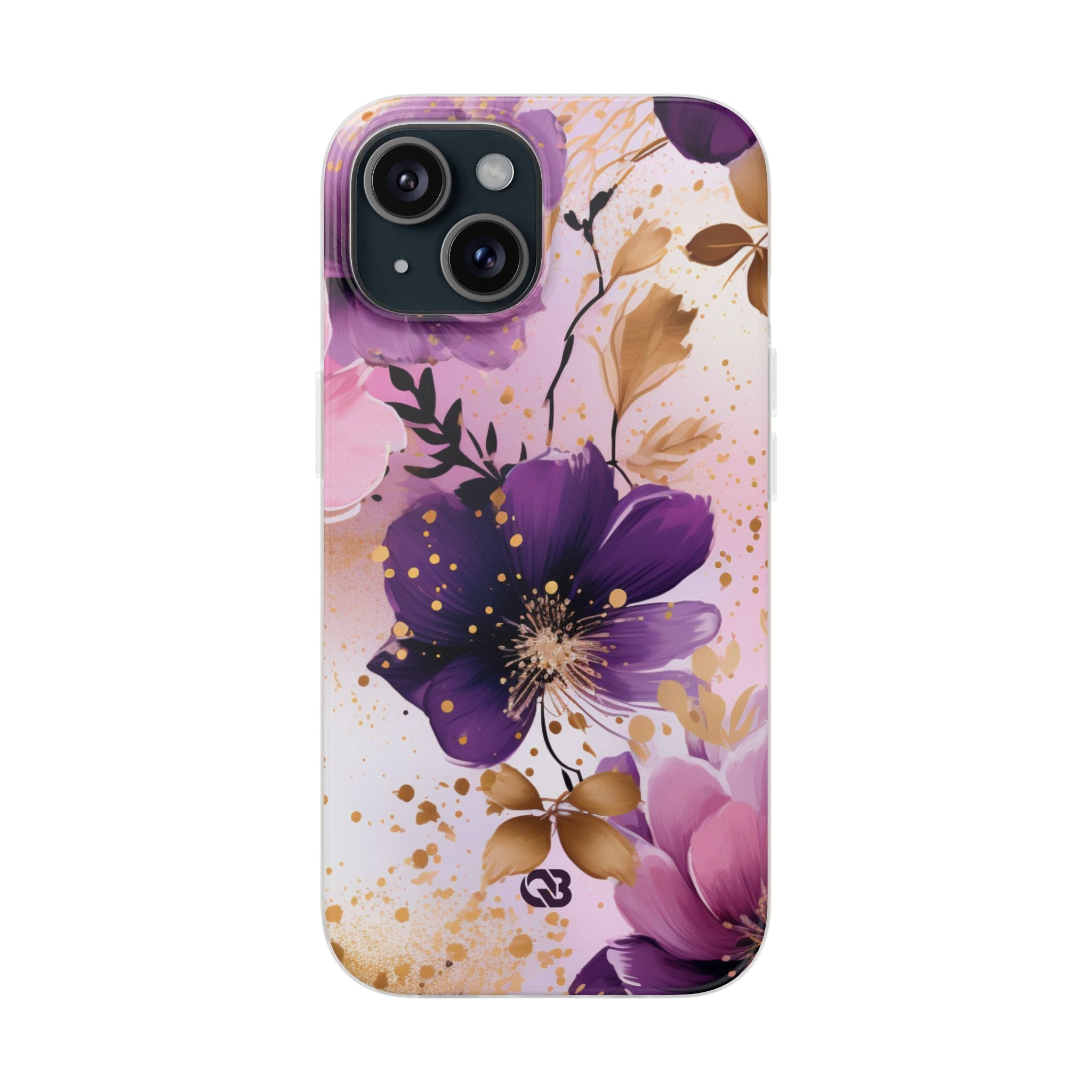 Gilded Violet Bloom · Soft Handyhülle für iPhone