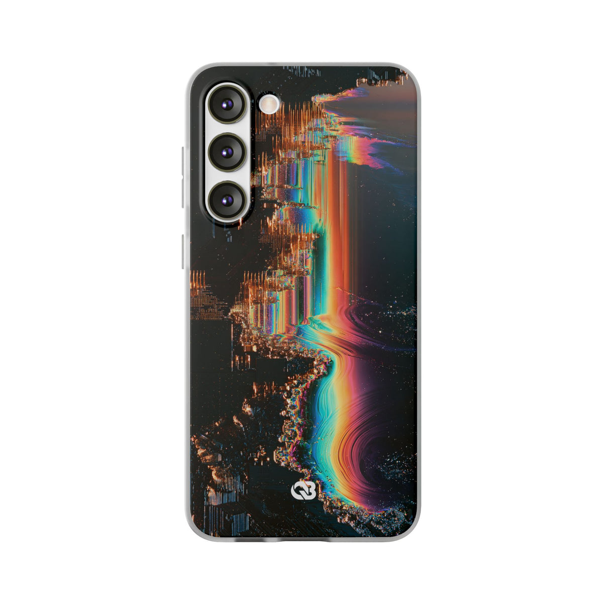 Prismatic Circuit · Lite Phone Case for Samsung · Black