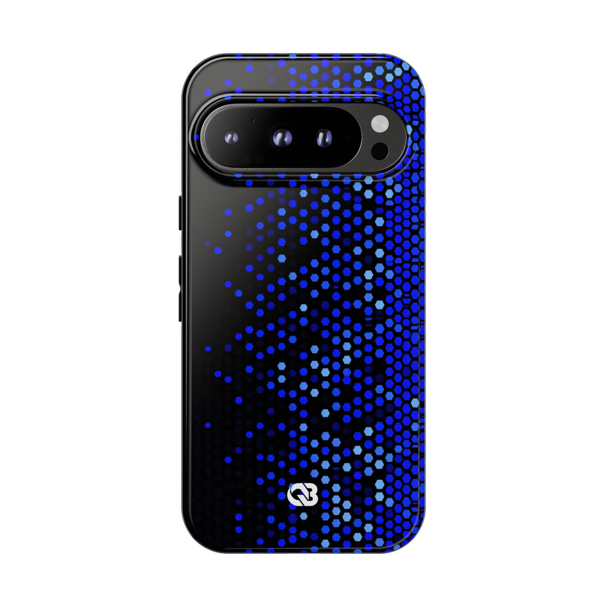 Cobalt Hex Dispersion · Tough Phone Case for Pixel · Blue