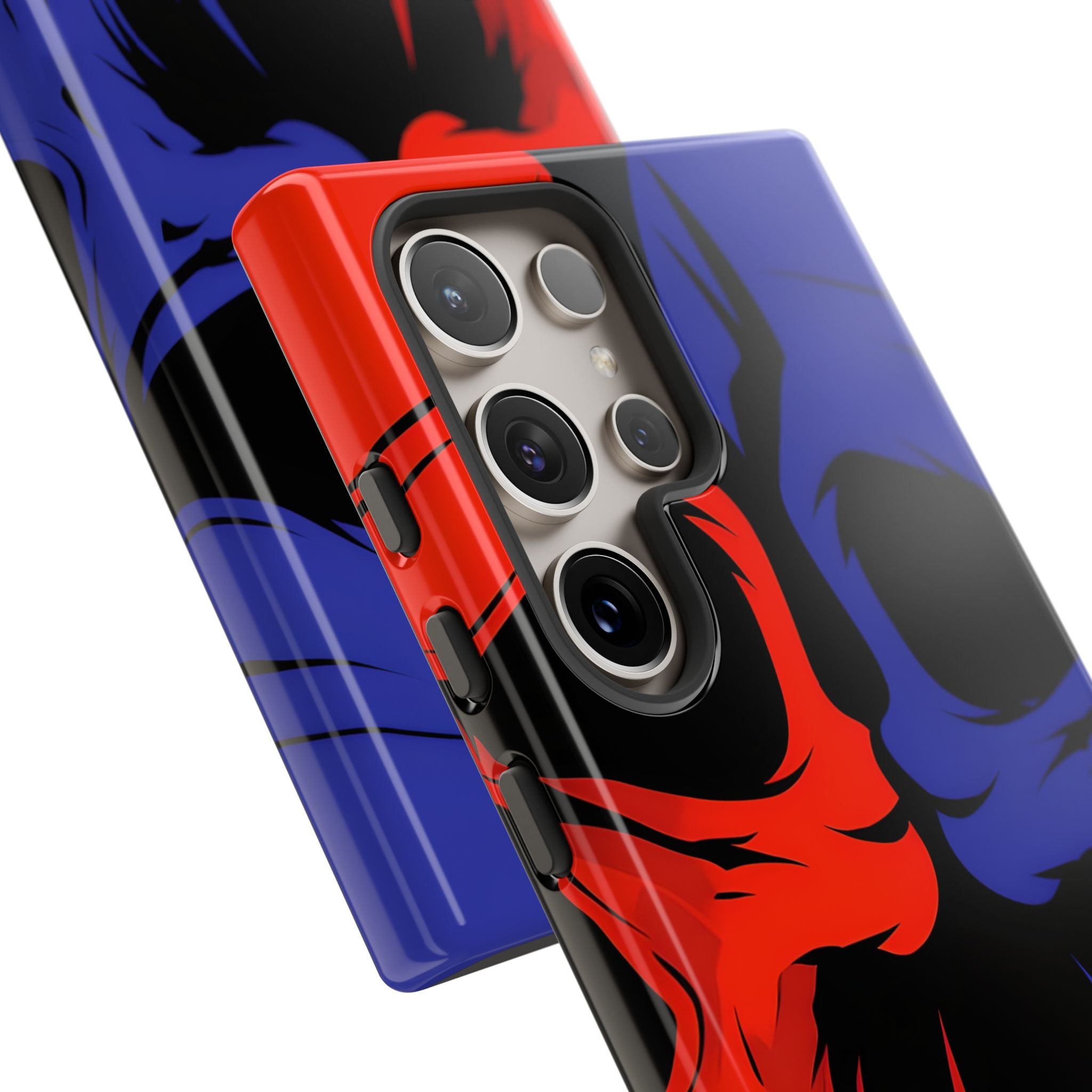 Crimson Cobalt Skulls · Tough Phone Case Samsungille