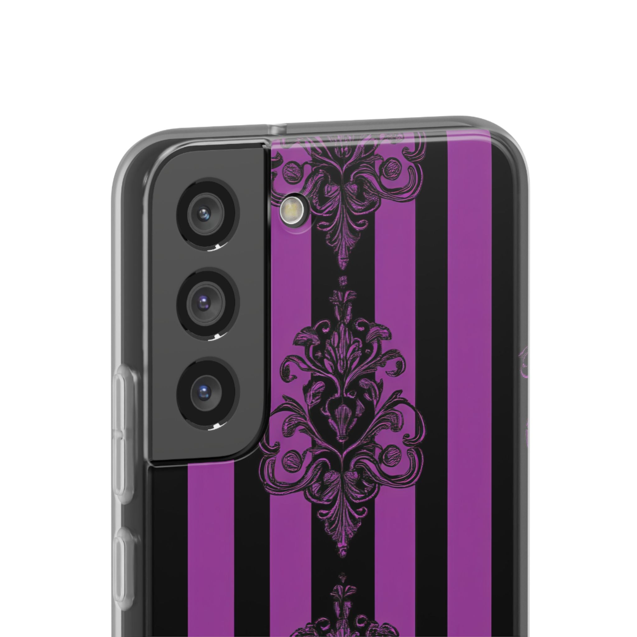 Damask Elegance Purple Samsung S22 - Soft