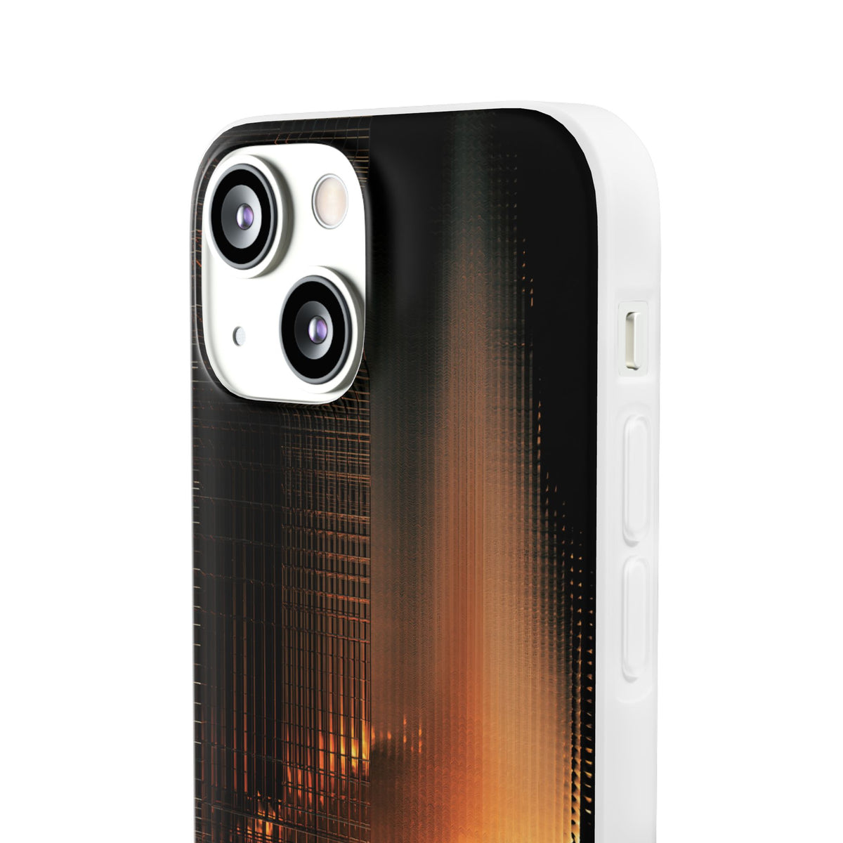 Luminous Grid · Lite Phone Case for iPhone · Black