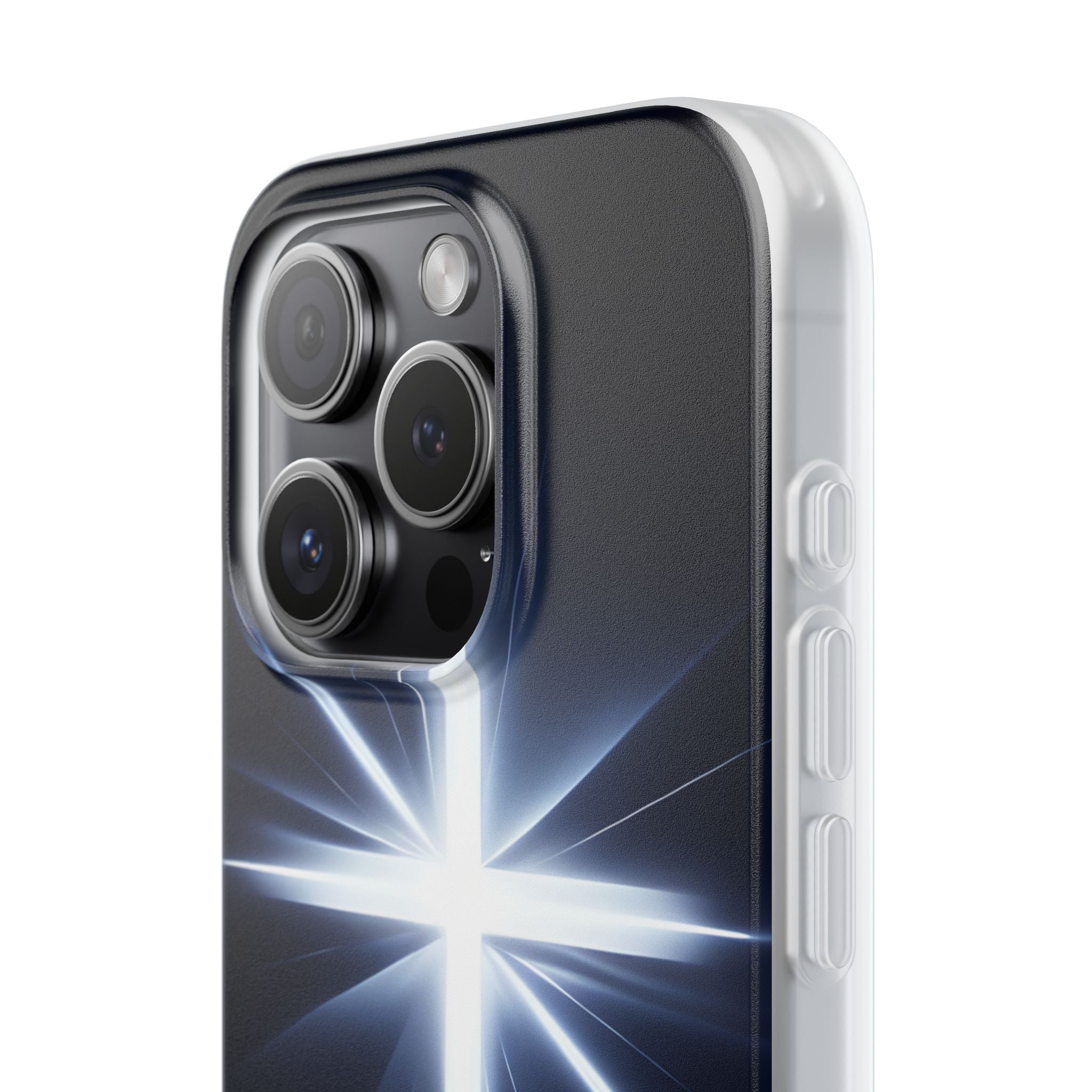 Leuchtendes Crossburst iPhone 15 Pro Case - Soft