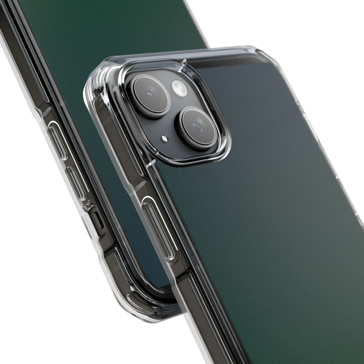 Deep Forest Nocturne · Clear Impact Magnetic Phone Case for iPhone · Green