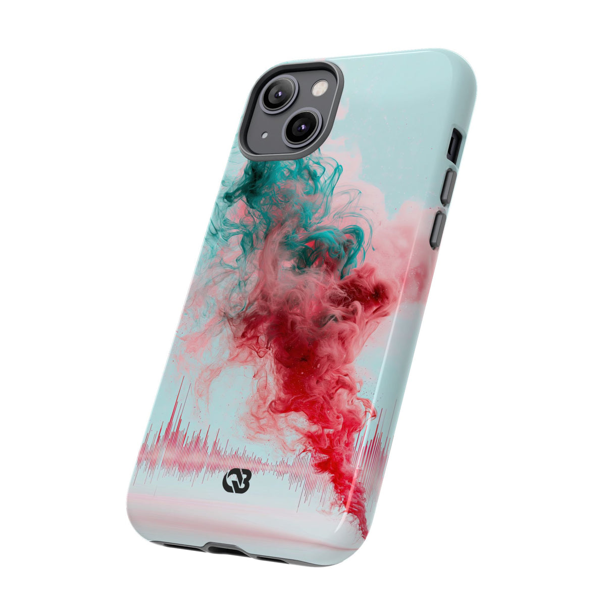Sonic Bloom · Tough Phone Case for iPhone · Red