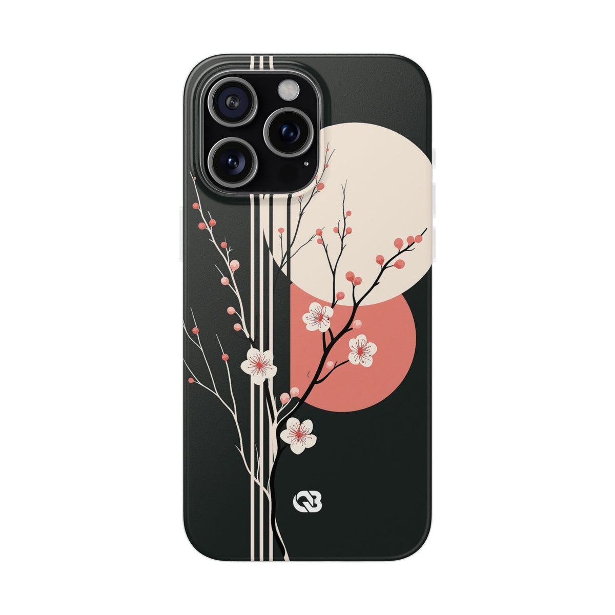 Nocturne Sakura Branch · Lite Phone Case for iPhone · Black