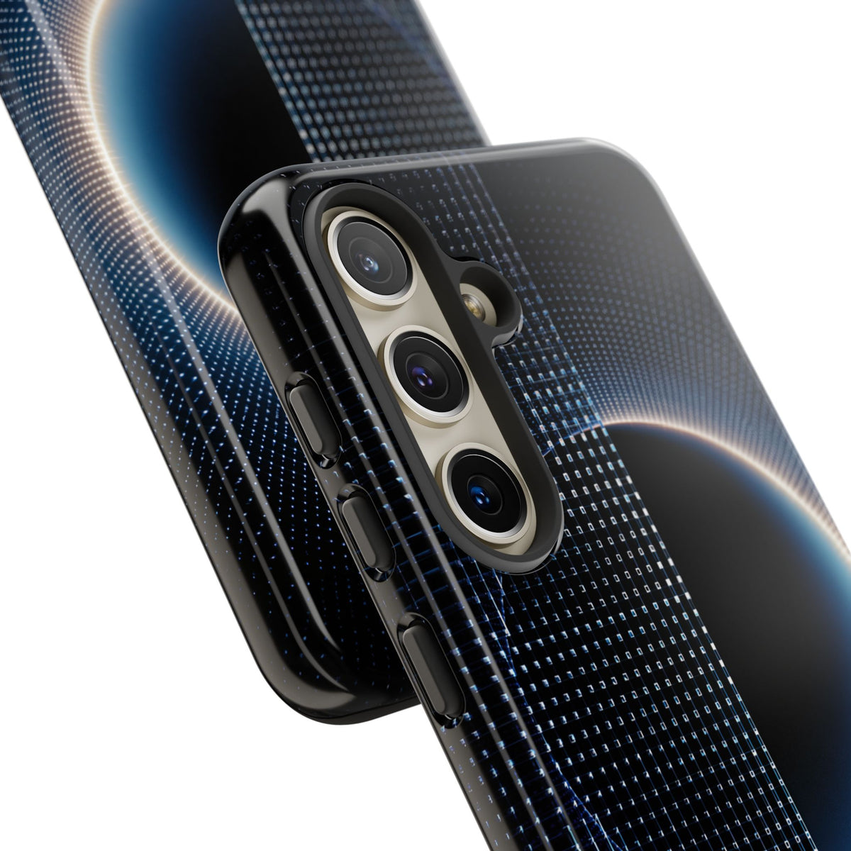 Luminous Meridian · Tough Phone Case for Samsung · Black