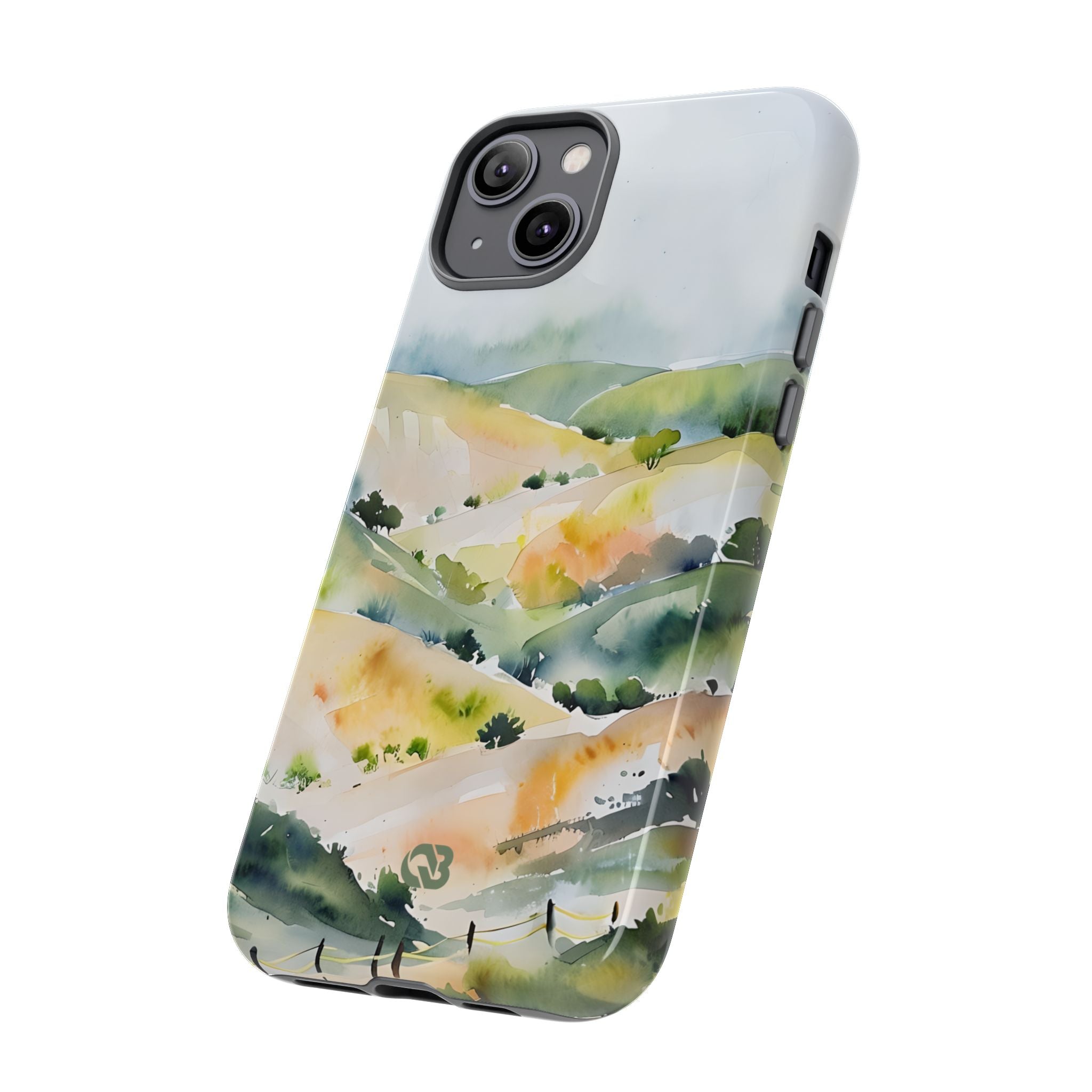 Verdant Mist Valleys · Tough Phone Case for iPhone