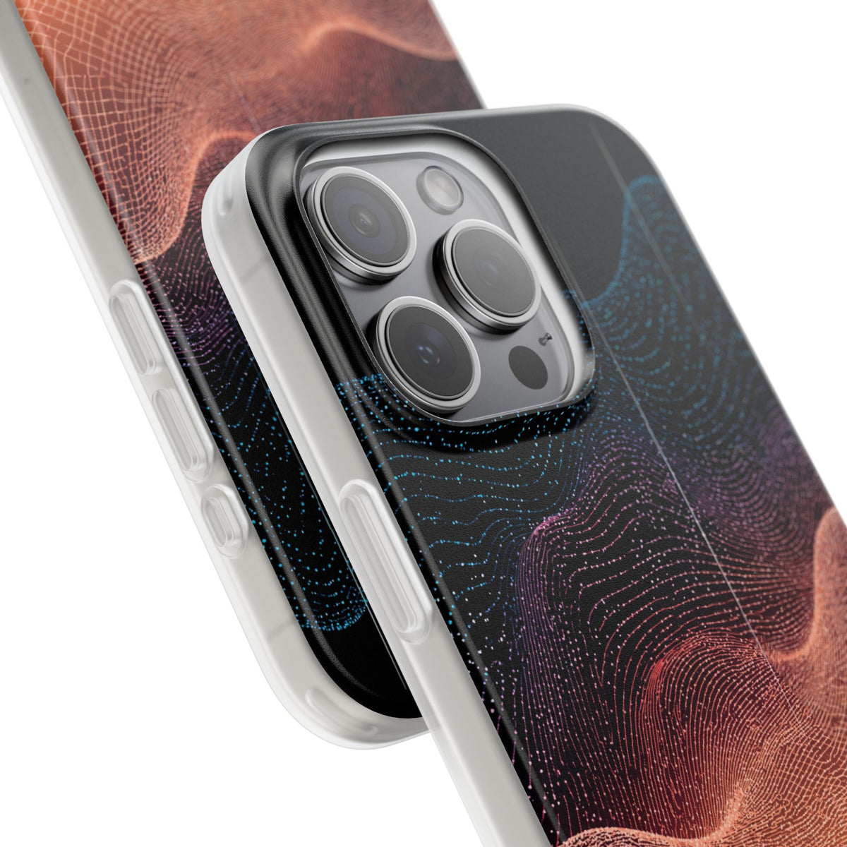 Spectral Elevation · Lite Phone Case for iPhone · Orange