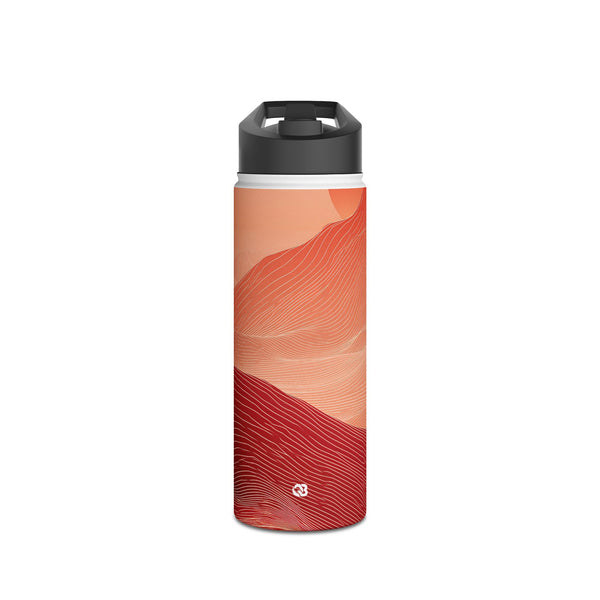 Crimson Horizon · Insulated Water Bottle · Red