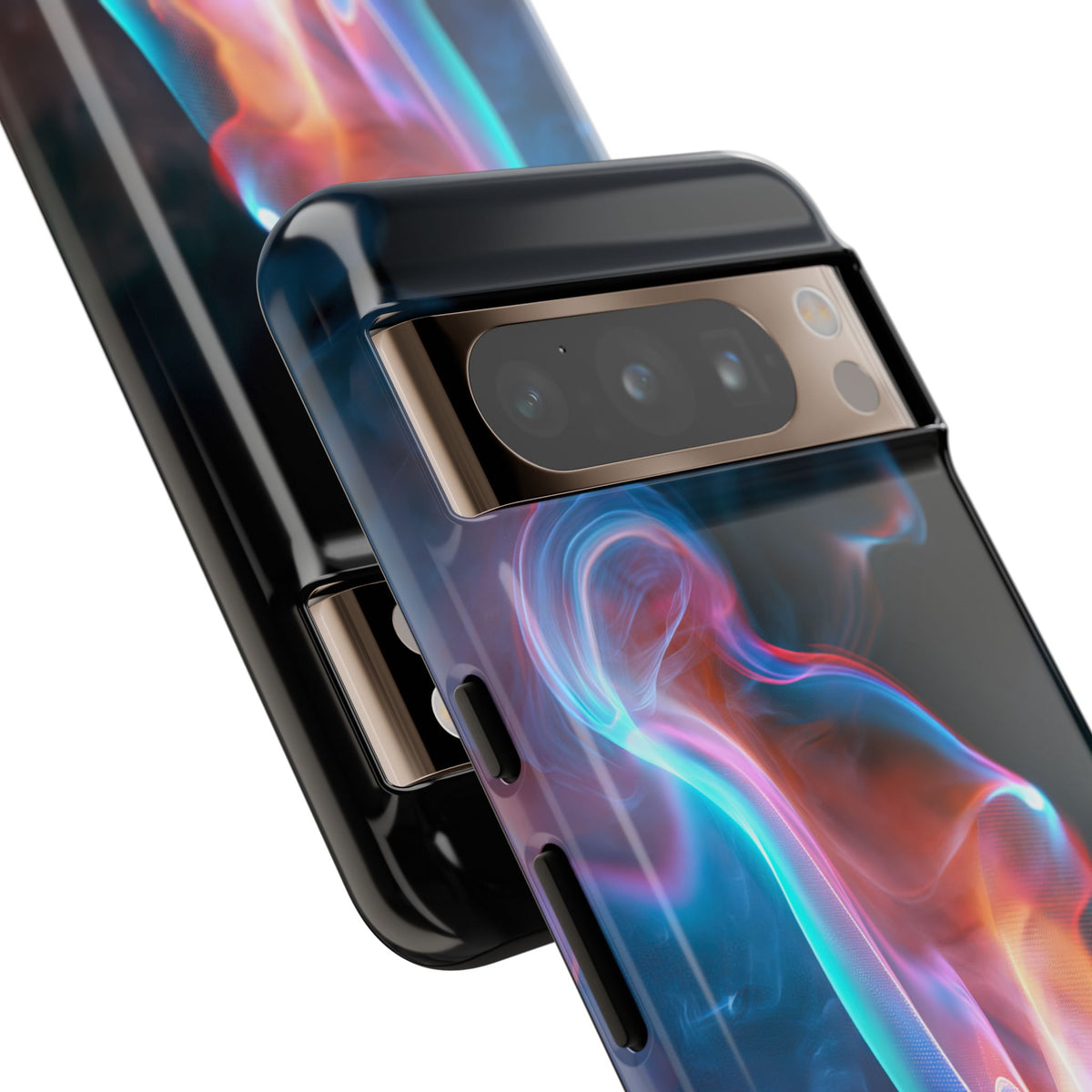Neon Waveform · Tough Phone Case for Pixel · Black