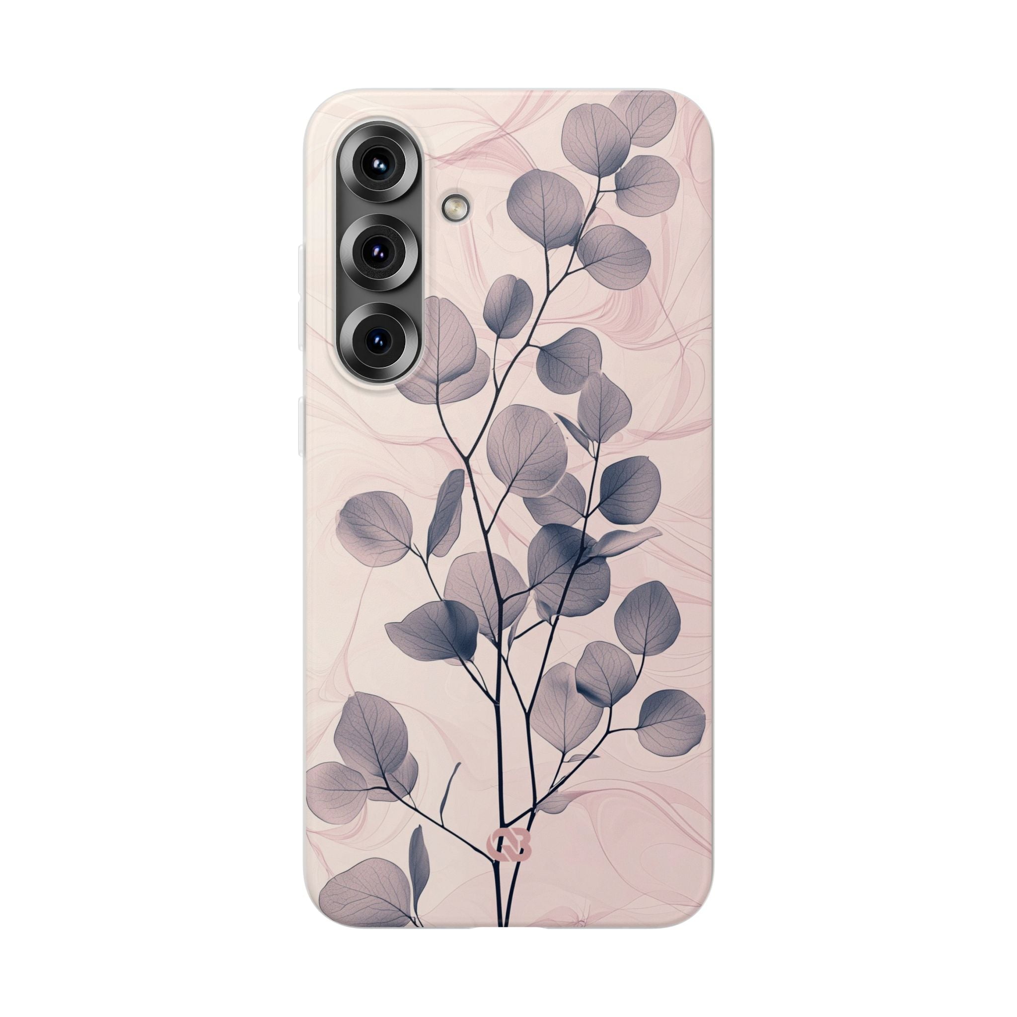 Ethereal Indigo Eucalyptus · Soft Phone Case for Samsung