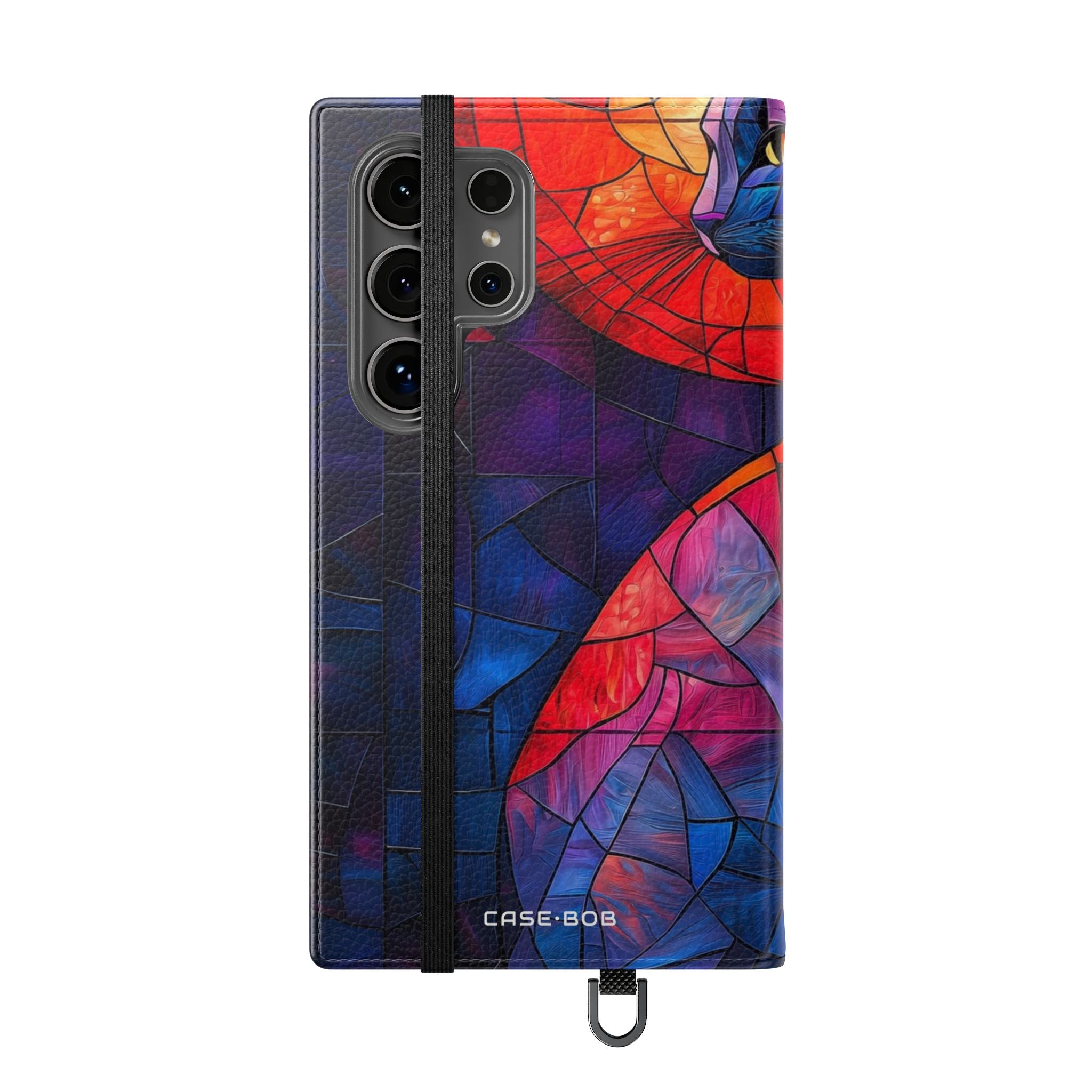 Stained Glass Cat - Samsung S24 Ultra Case - Wallet