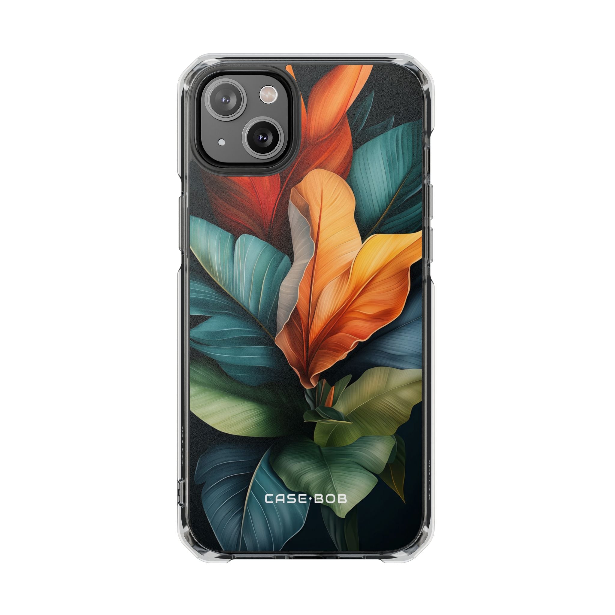 Tropical Leafburst iPhone 14 Plus Case - Impact