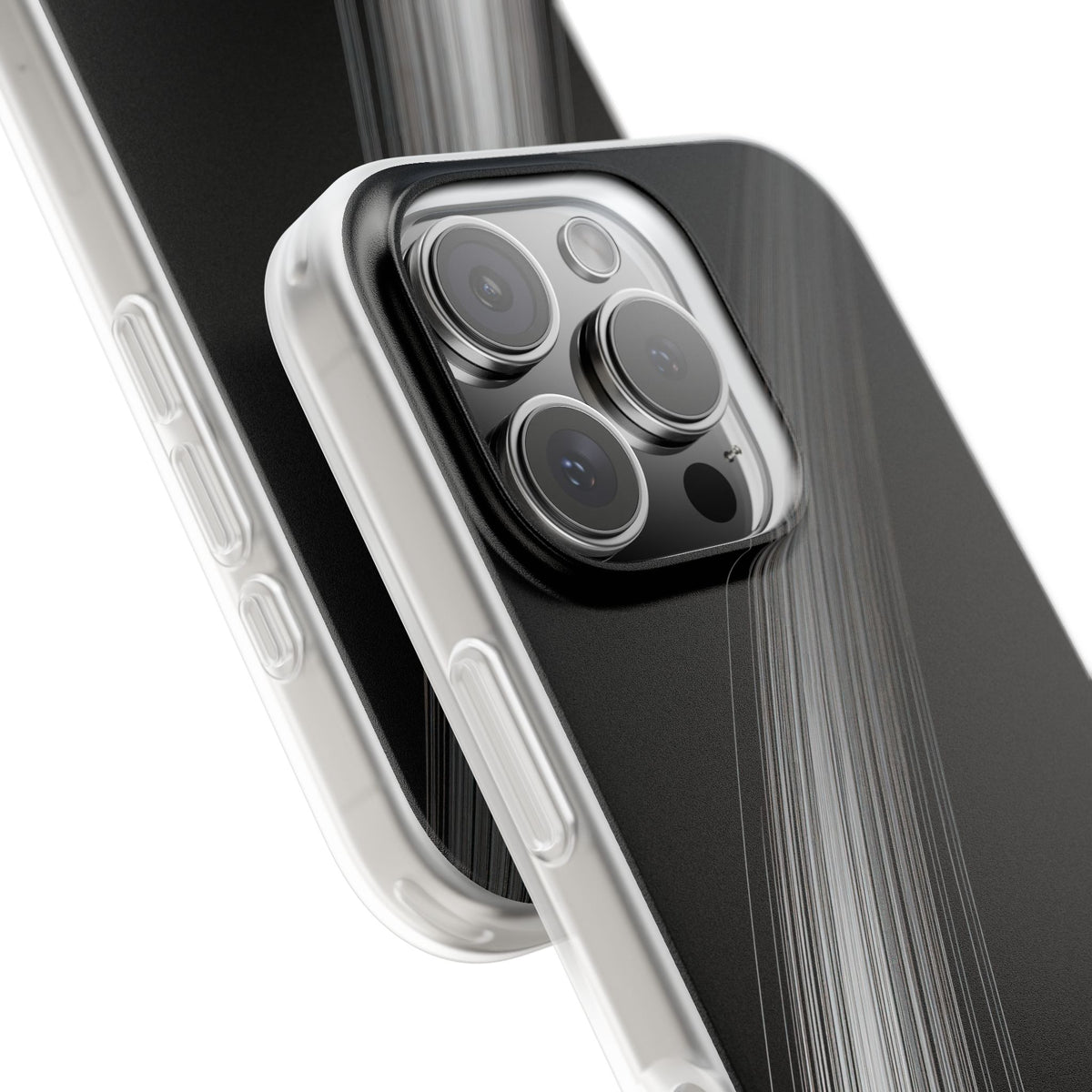 Black Lite Phone Case for iPhone - Linear Velocity Beam