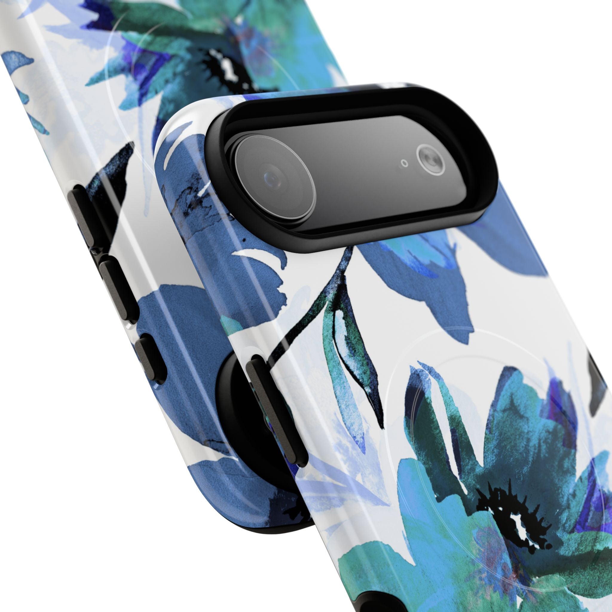 Blue Blossom Radiance iPhone 17 Air Case - Tough+ - CASE•BOB