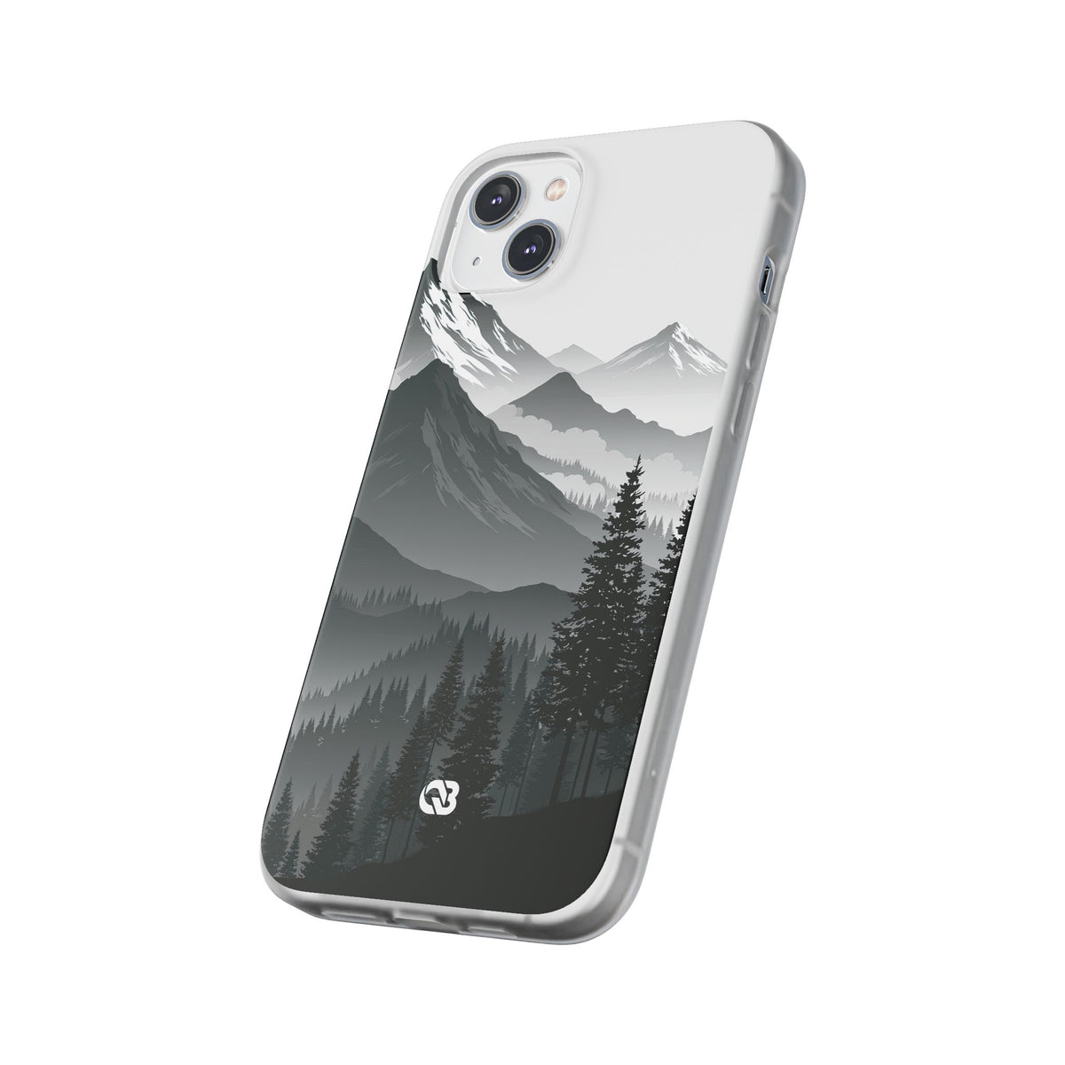 Alpine Horizon · Lite Phone Case for iPhone · Black