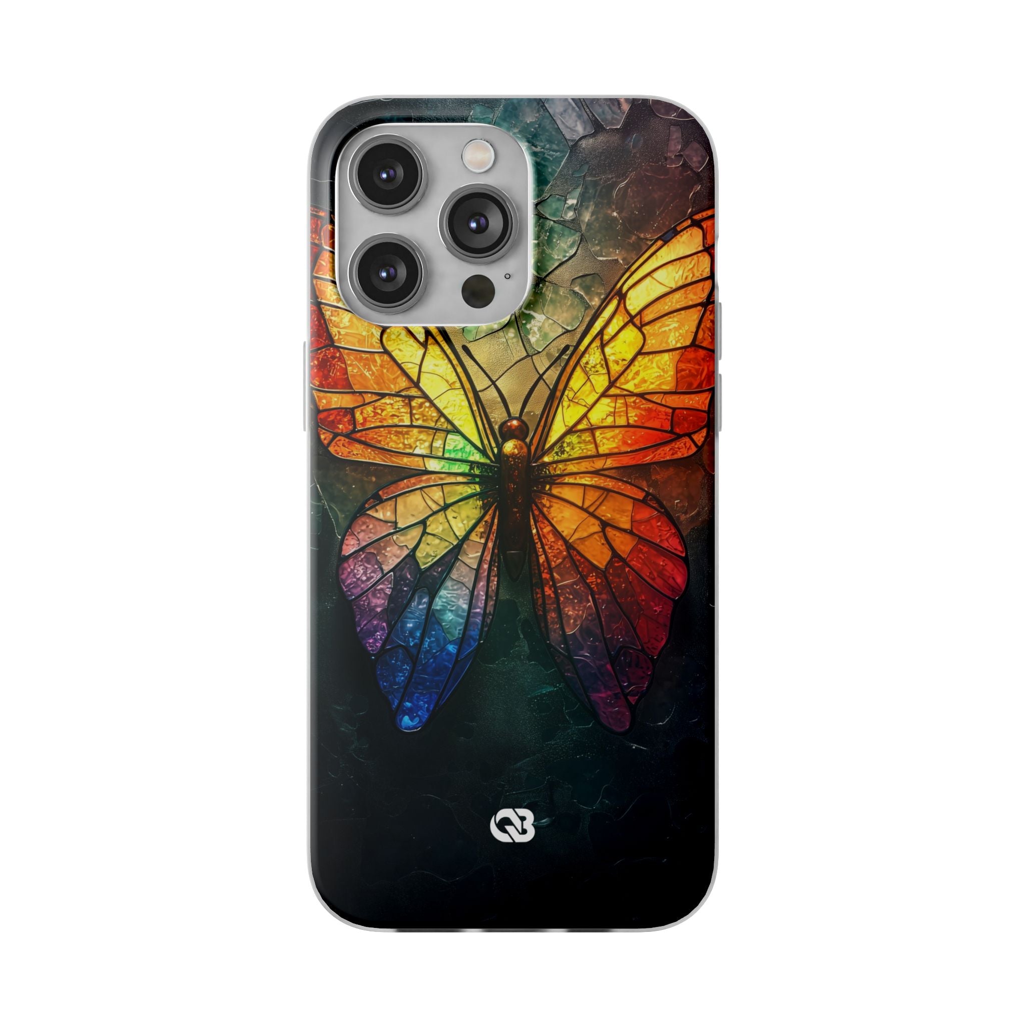 Shattered Prism Butterfly · Soft Phone Case for iPhone