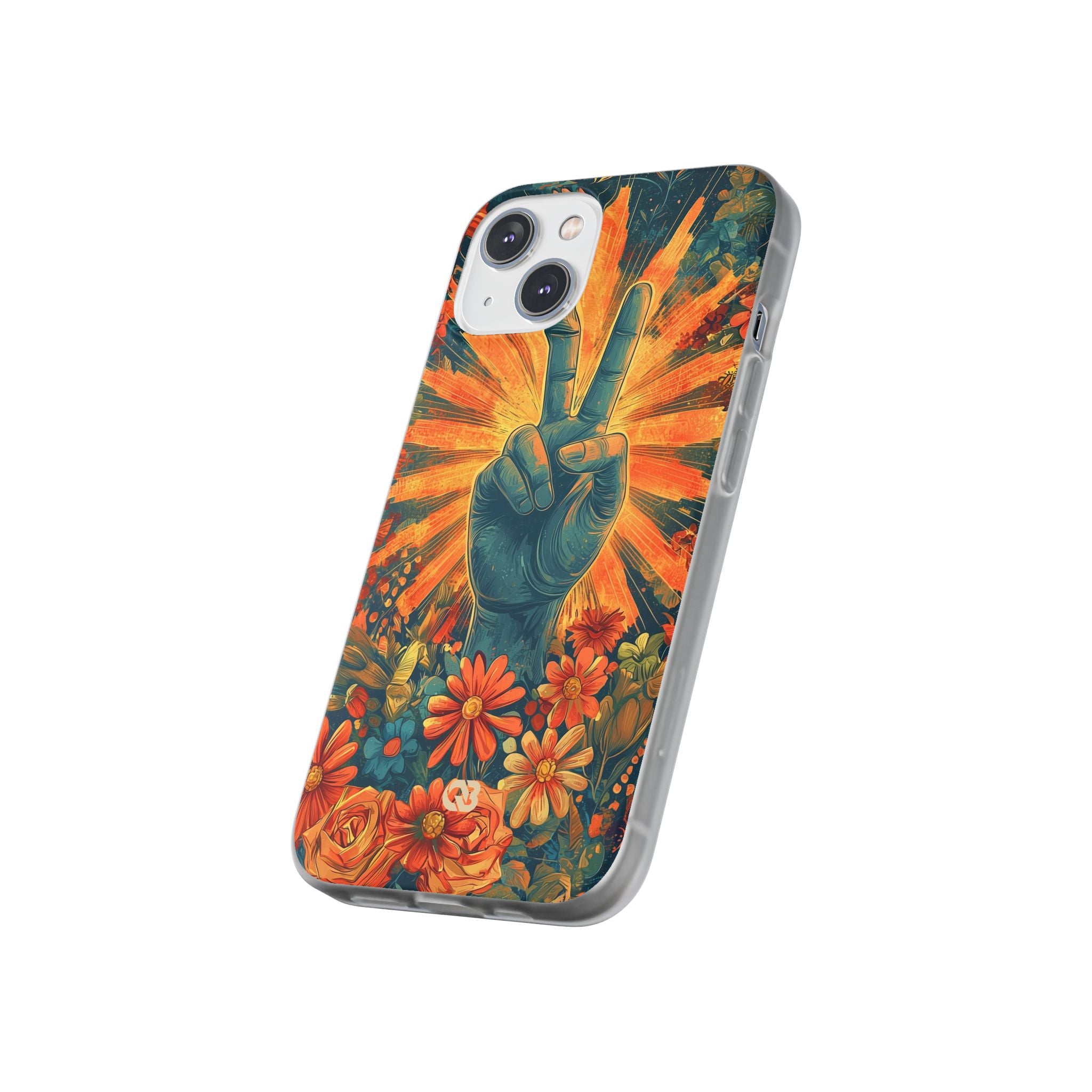 Radiant Peace Bloom · Soft Phone Case for iPhone