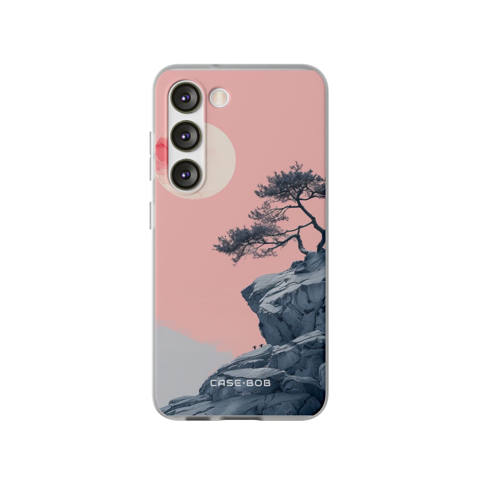 Crimson Moon Tree Samsung S23 Case - Soft