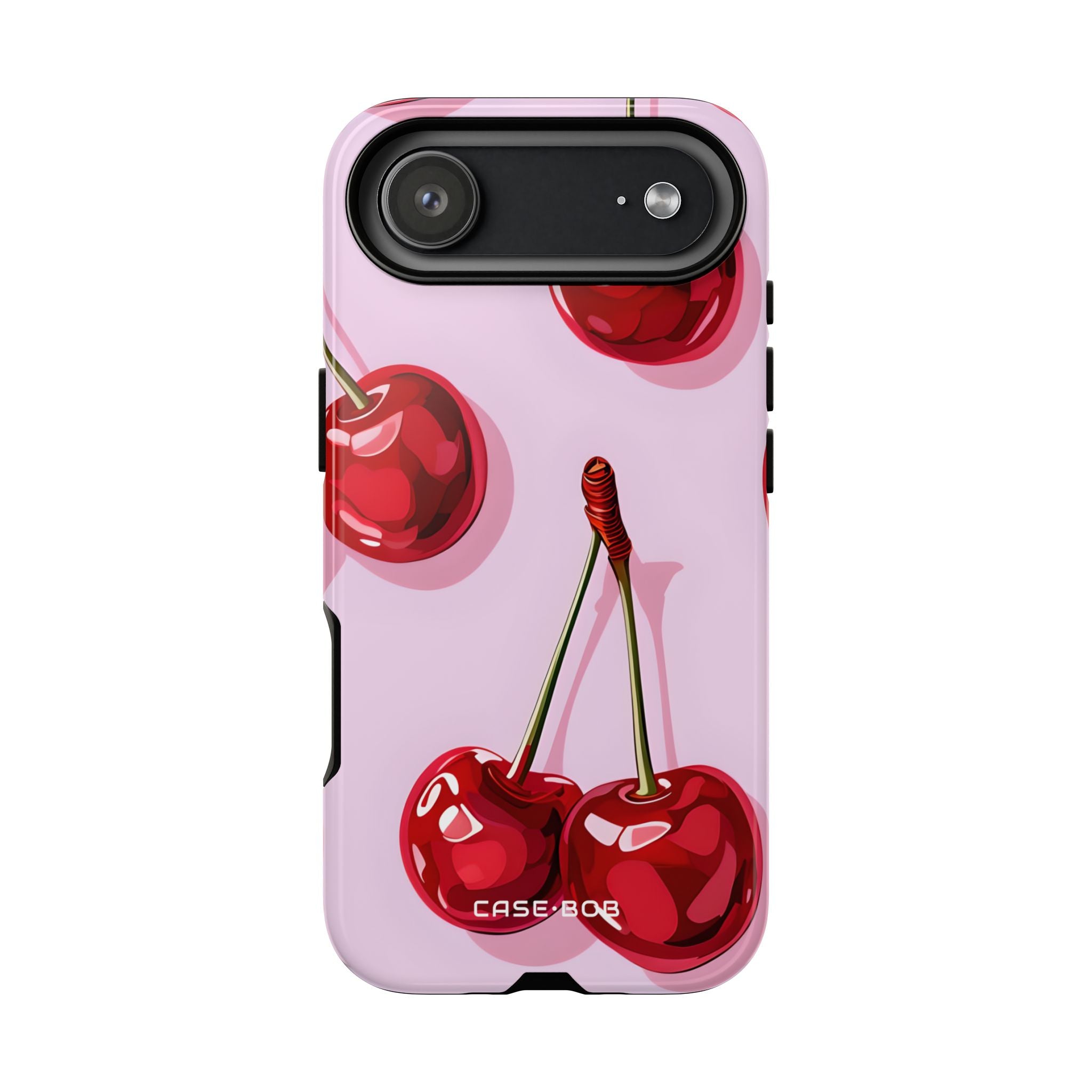 Glossy Cherry Burst iPhone 17 Air Case - Tough - CASE•BOB