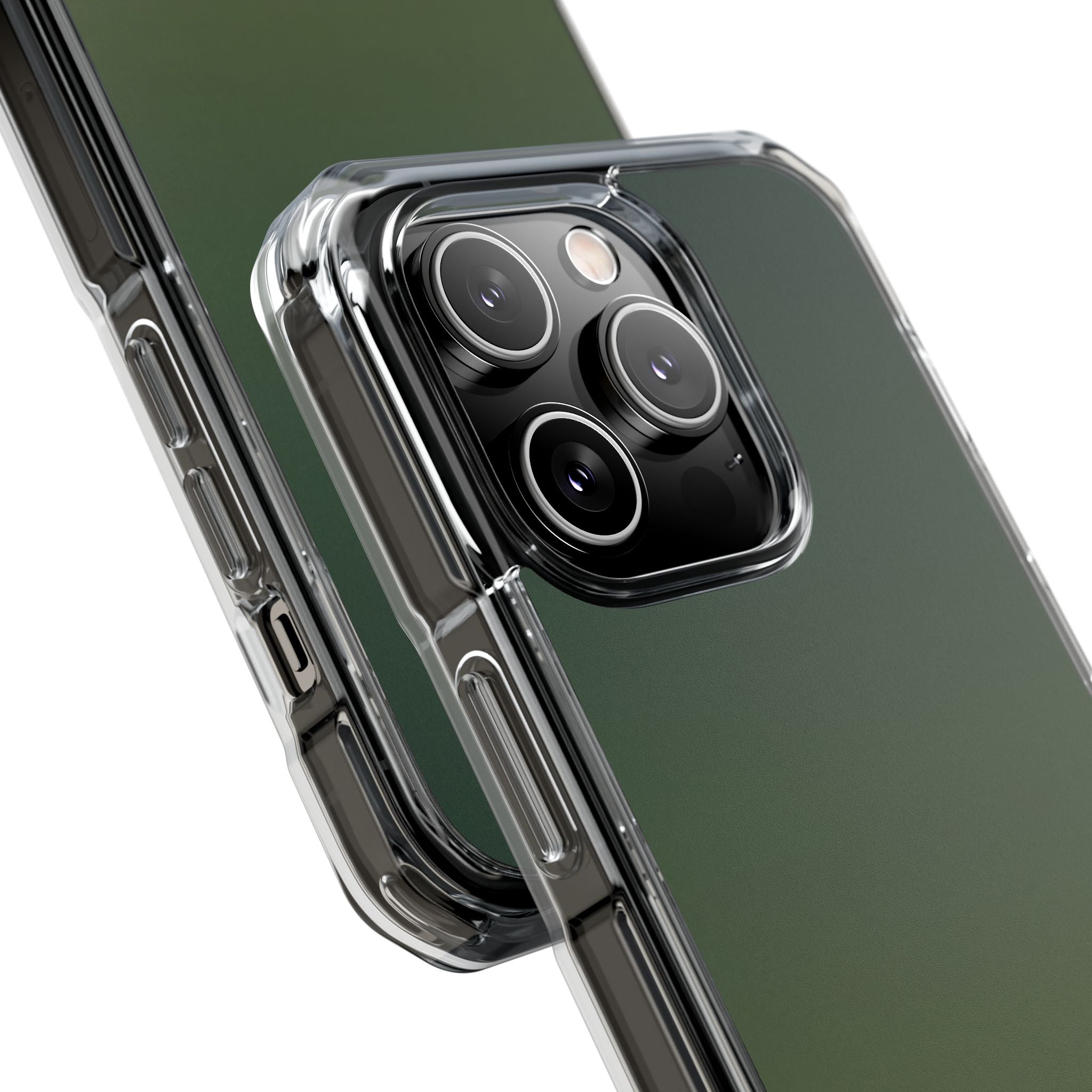 Green Impact MagSafe Phone Case for iPhone - Shadow Moss Grain